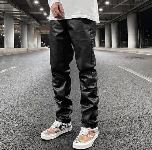 Other japanese style leather pants Size US 32 / EU 48 - 2 Thumbnail