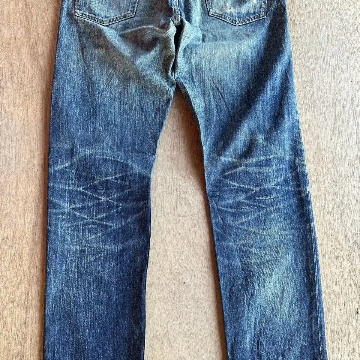 Japanese Brand W31 L32 🔥 DISTRESSED DENIM VINTAGE STOOGE&CO. JEANS PANTS Size US 31 - 14 Thumbnail