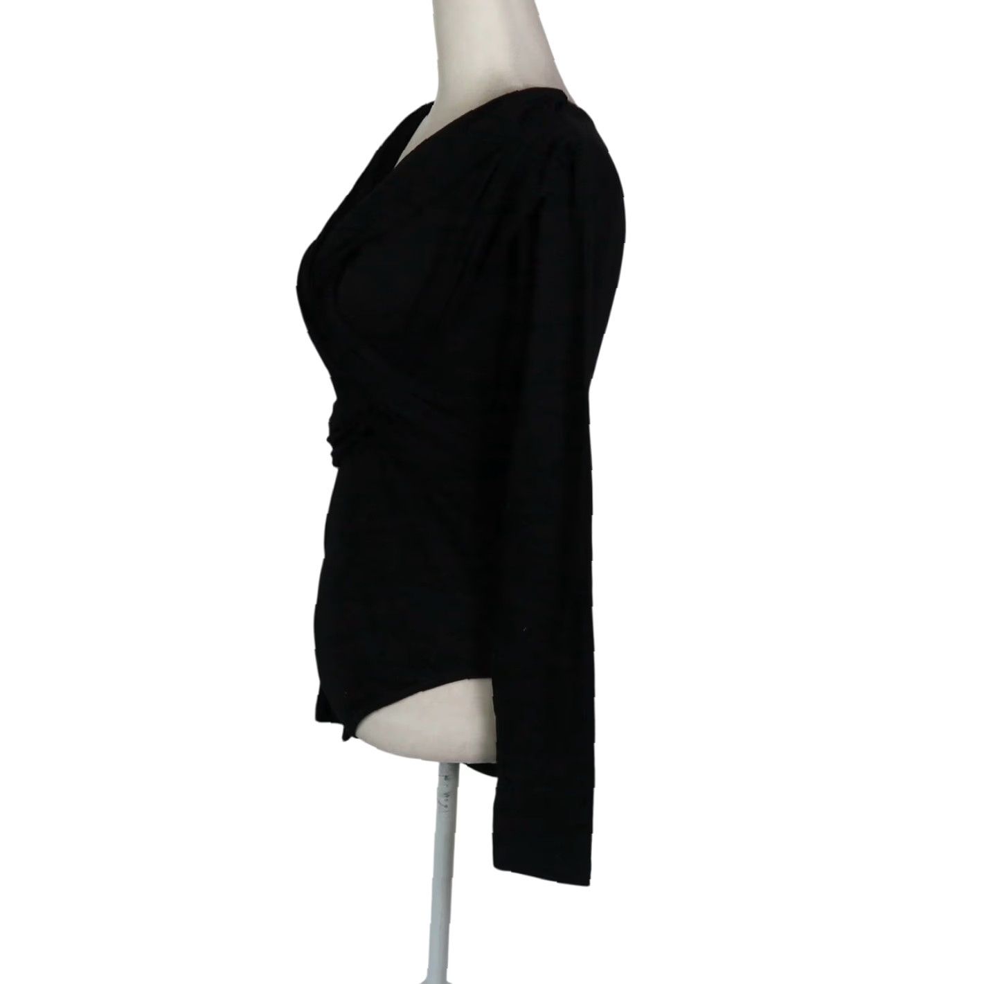 Vintage VINTAGE One Step Up Bodysuit Top Black Long Sleeve Large Womens 90s Size L / US 10 / IT 46 - 4 Thumbnail