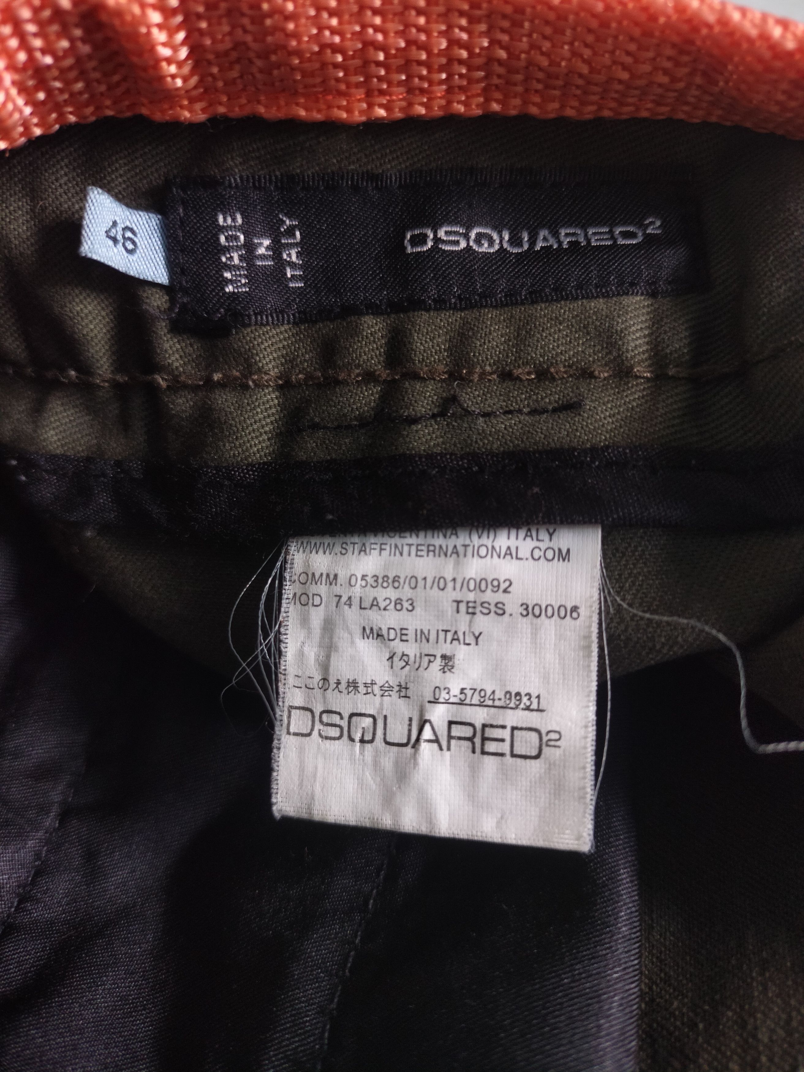 14th Addiction Dsquared2 3D Pocket Cargo Pants Size US 32 / EU 48 - 12 Thumbnail