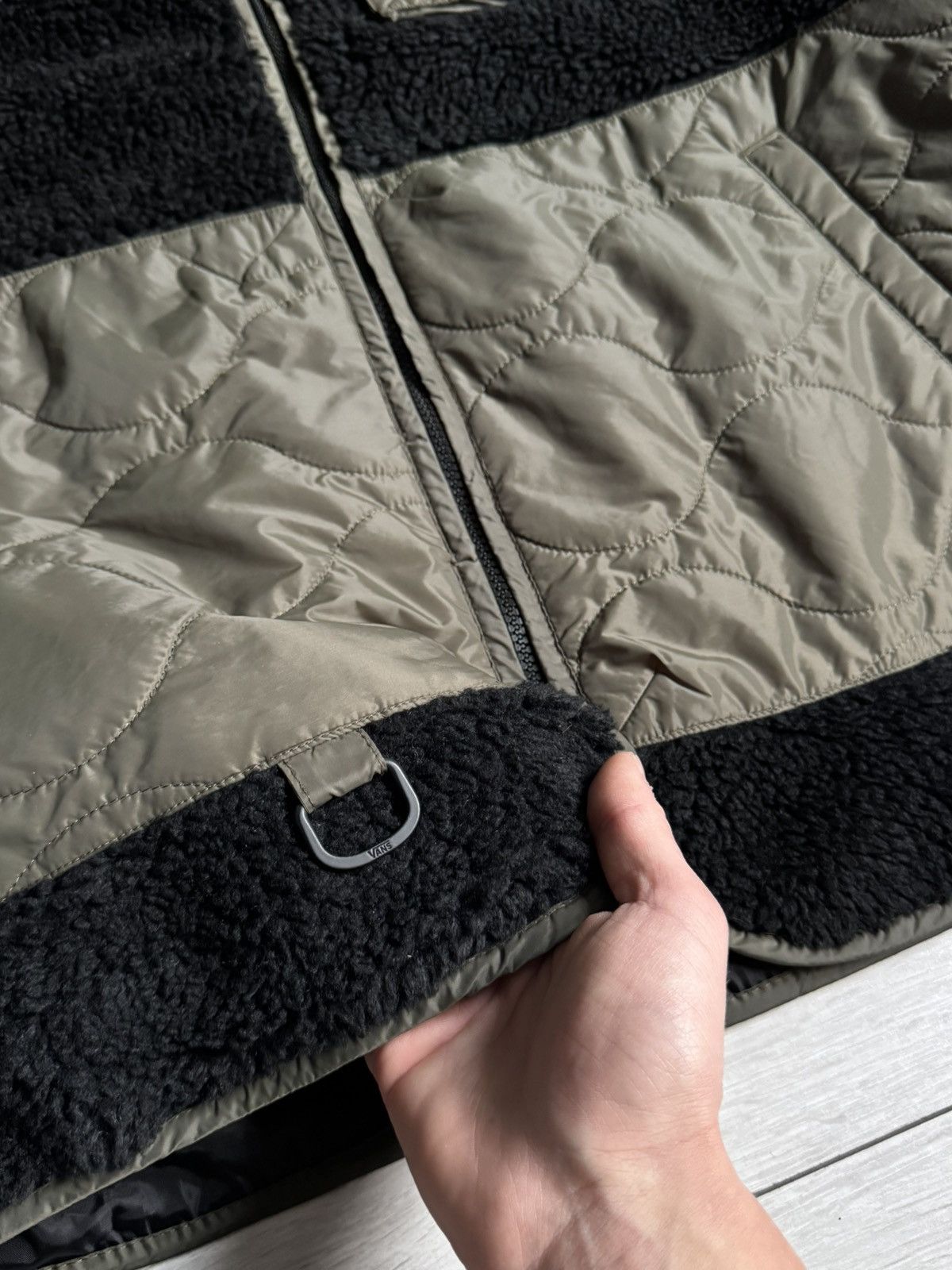 Vans Vans 2in1 Transformer Fleece Sherpa Vest Jacket Size US M / EU 48-50 / 2 - 8 Thumbnail