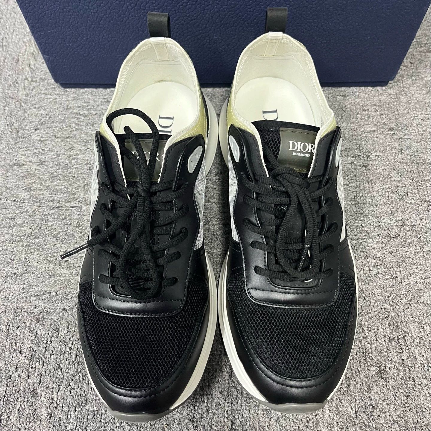 Dior dior black B25 lifestyle low-top sneakers Size US 10 / EU 43 - 3 Thumbnail
