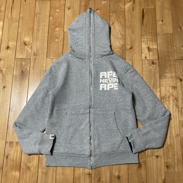 Bape 🔥Reversible🔥 BAPE General College Logo Full Zip Hoodie NIGO Size US M / EU 48-50 / 2 - 2 Thumbnail