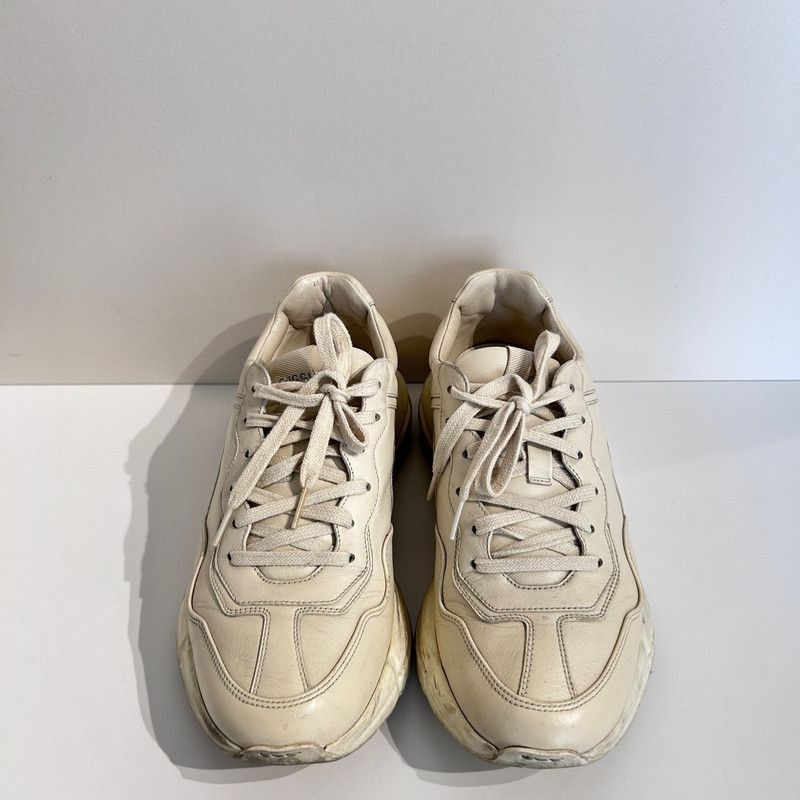 Gucci Gucci Rhyton Distressed Fashion Sneakers for Men - Size US 8.5 / EU 41-42 - 1 Thumbnail