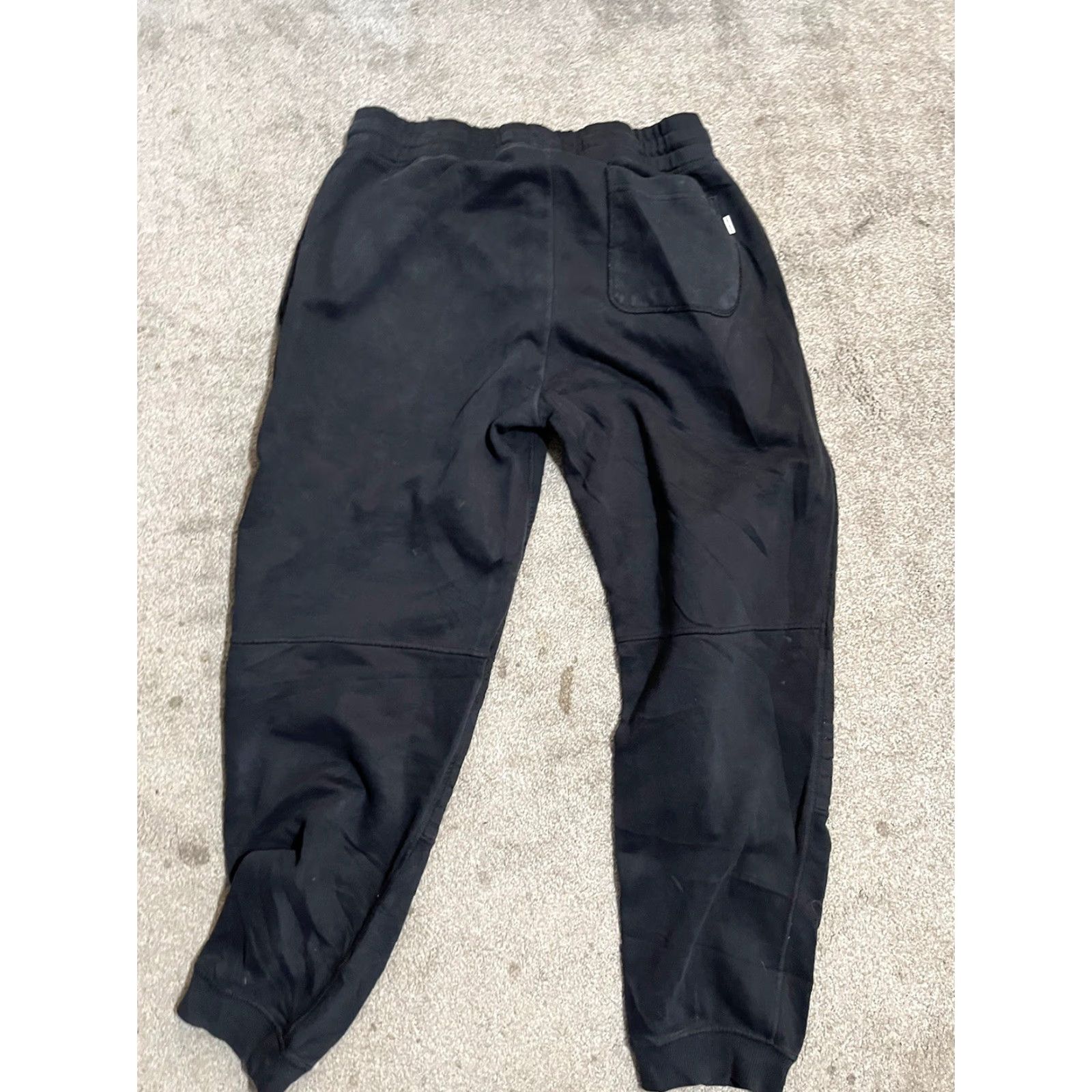Converse Converse Joggers Mens Small Black Logo Graphic Sweatpants Size US 39 - 3 Thumbnail