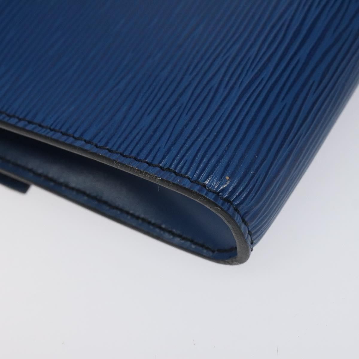 Louis Vuitton LOUIS VUITTON Epi Pochette Arche Shoulder Bag Blue M52575 Size ONE SIZE - 13 Thumbnail