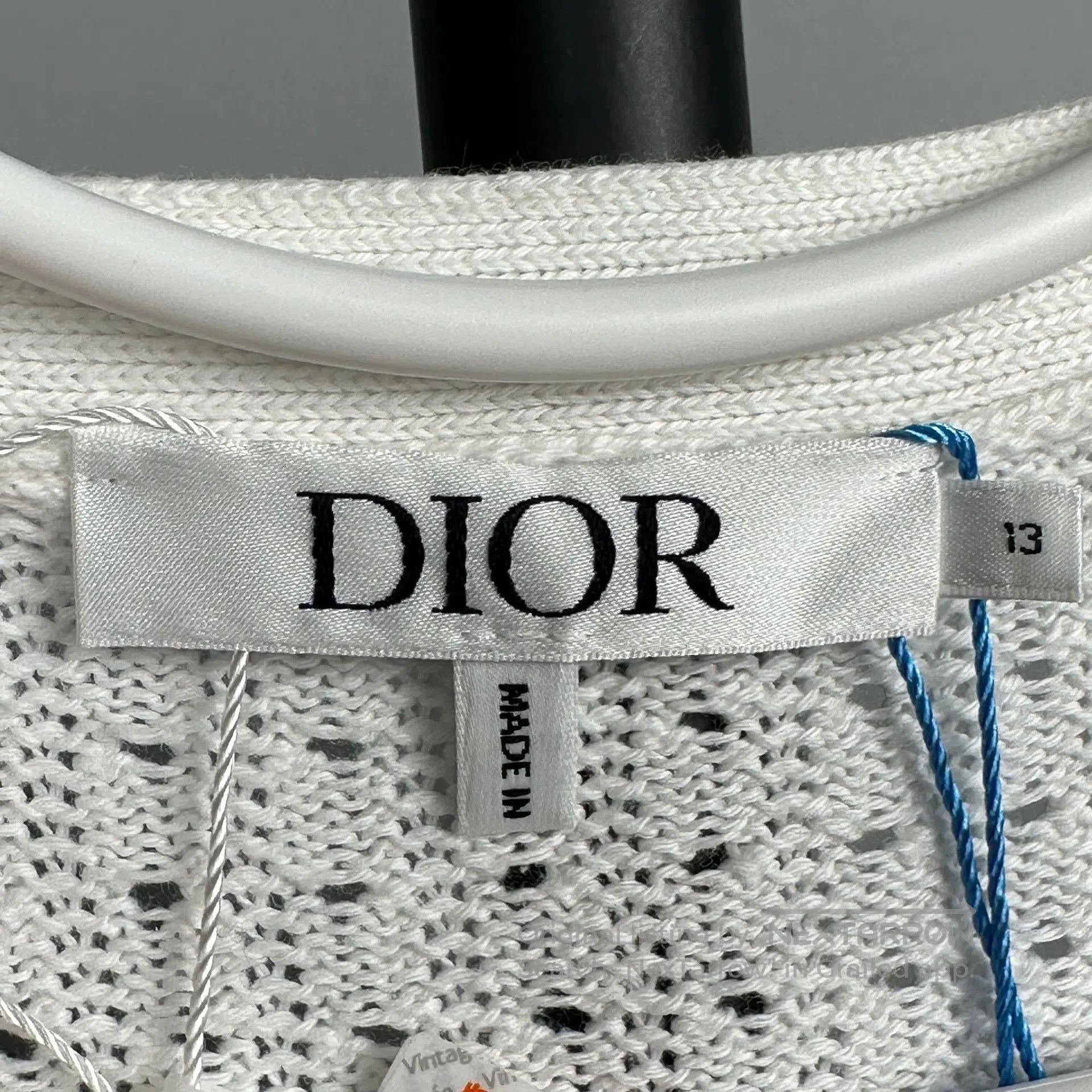 Dior Dior size 13 White Openwork Long-sleeve Knit Cardigan| Size S / US 4 / IT 40 - 3 Thumbnail