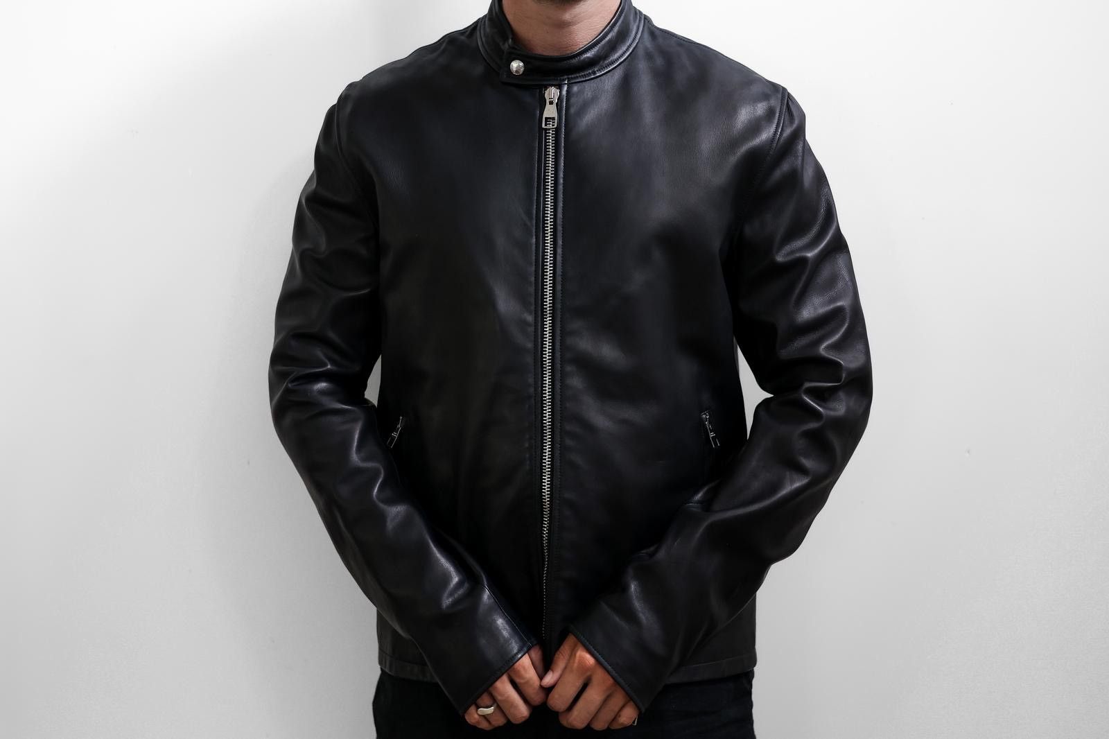 Louis Vuitton (RM091M) Louis Vuitton Lamb Leather Rider Jacket Size US XL / EU 56 / 4 - 9 Thumbnail