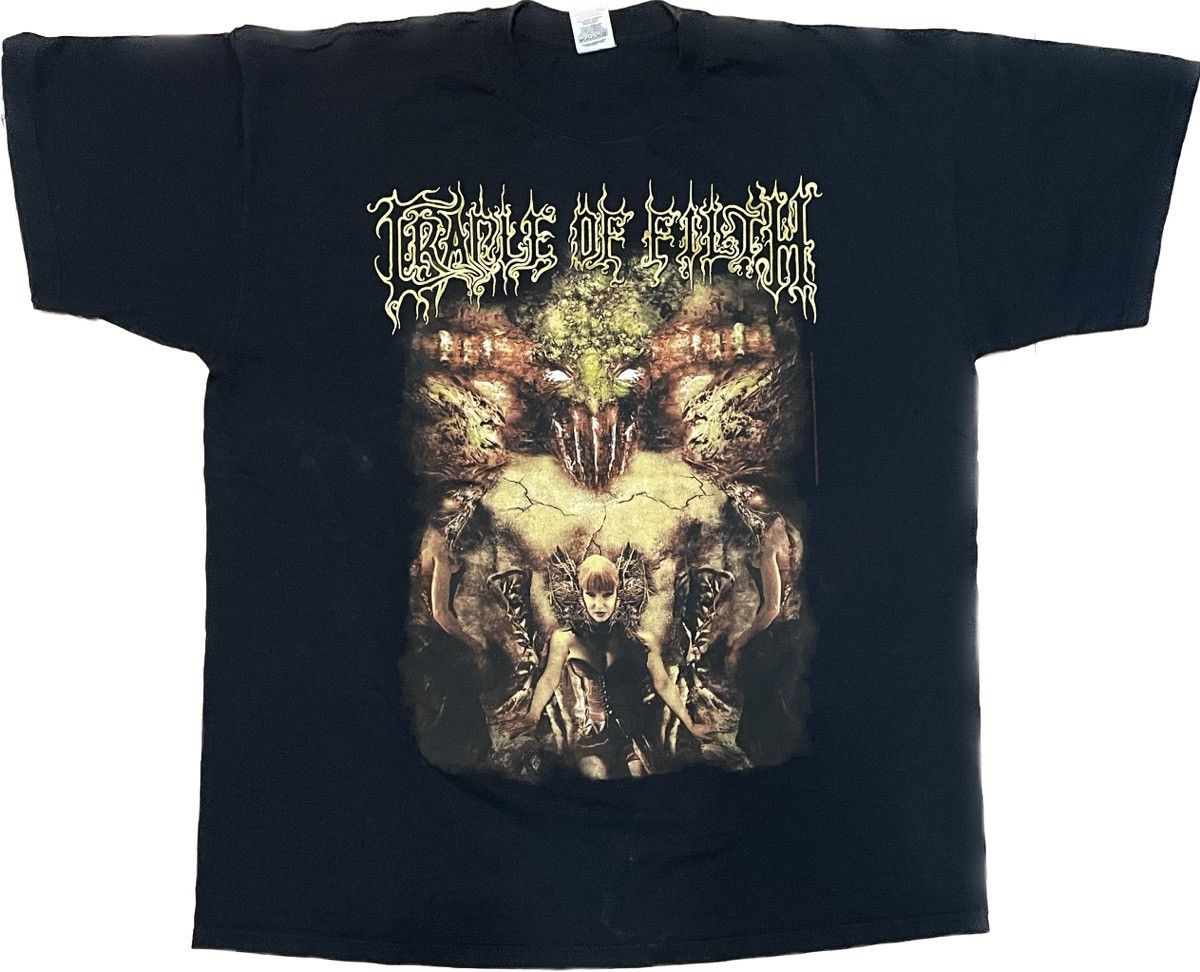 Band Tees × Vintage Cradle Of Filth Vintage Tee Size US XL / EU 56 / 4 - 1 Thumbnail