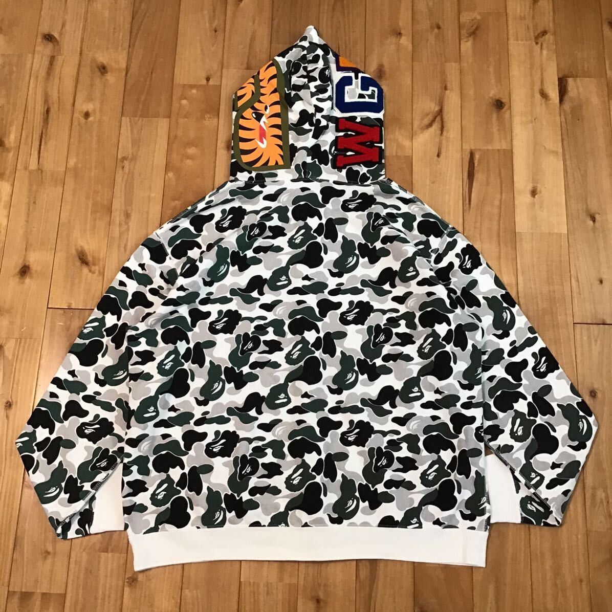 Bape × Nigo 🔥Kyoto city camo🔥 BAPE shark full zip hoodie a bathing ape Size US L / EU 52-54 / 3 - 2 Thumbnail