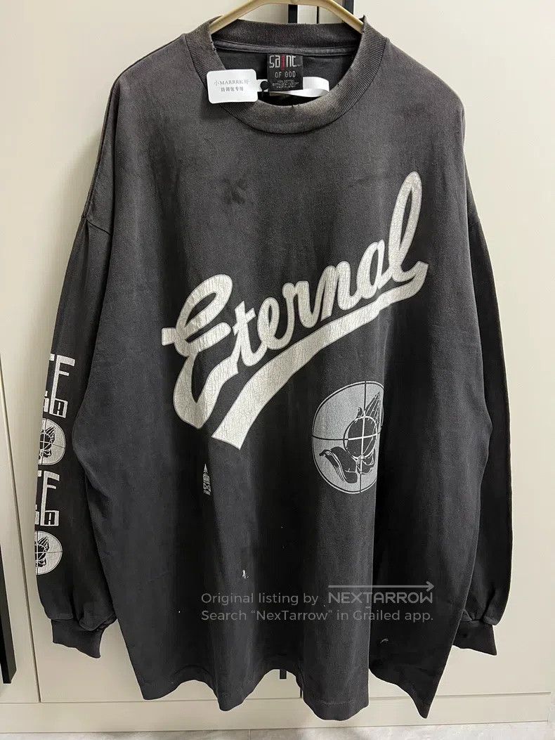 Saint Michael Saint Michael one size Washing and destroying old short sle Size US M / EU 48-50 / 2 - 1 Thumbnail