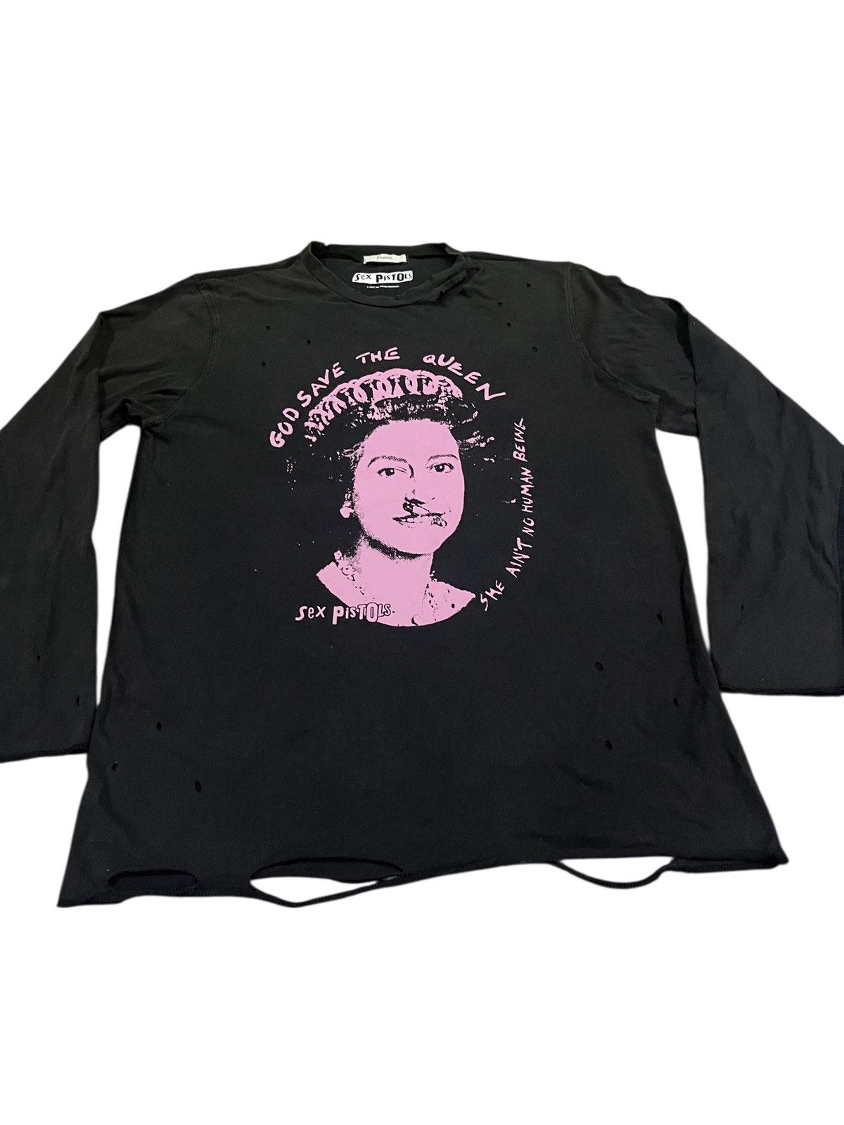 Vintage vintage sex pistol god save the queen tshirts long sleeve Size US M / EU 48-50 / 2 - 2 Thumbnail
