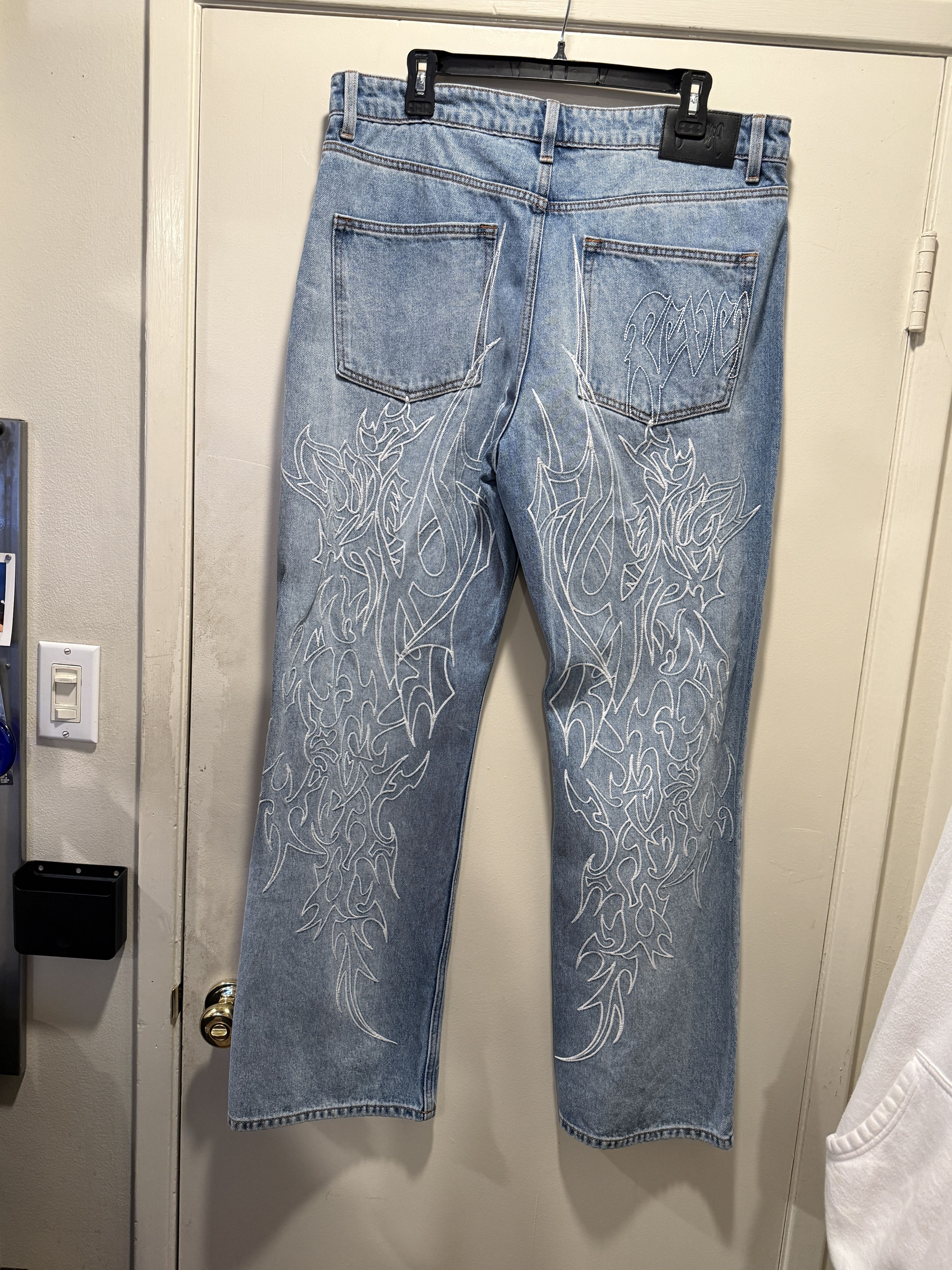 Revenge revenge tribal cross denim size 36 Size US 36 / EU 52 - 6 Thumbnail