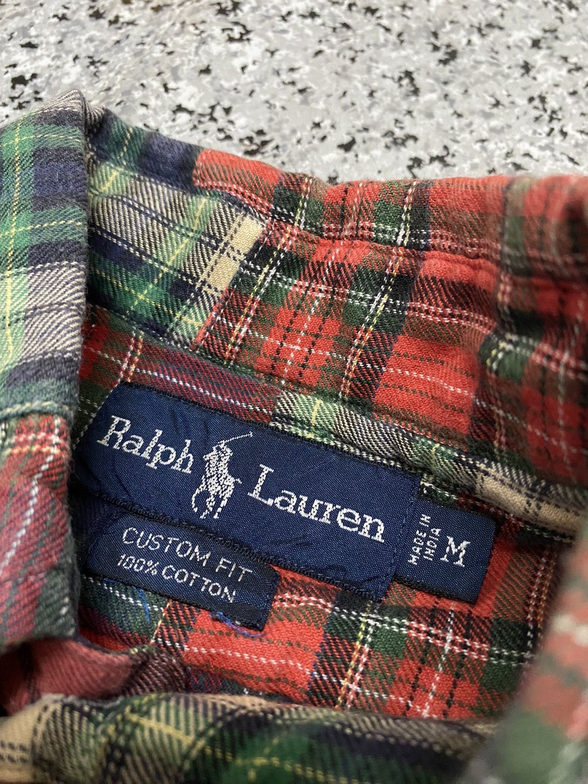 Flannel × Polo Ralph Lauren Polo Ralph Lauren Flannel "Patchwork" Size US M / EU 48-50 / 2 - 9 Thumbnail
