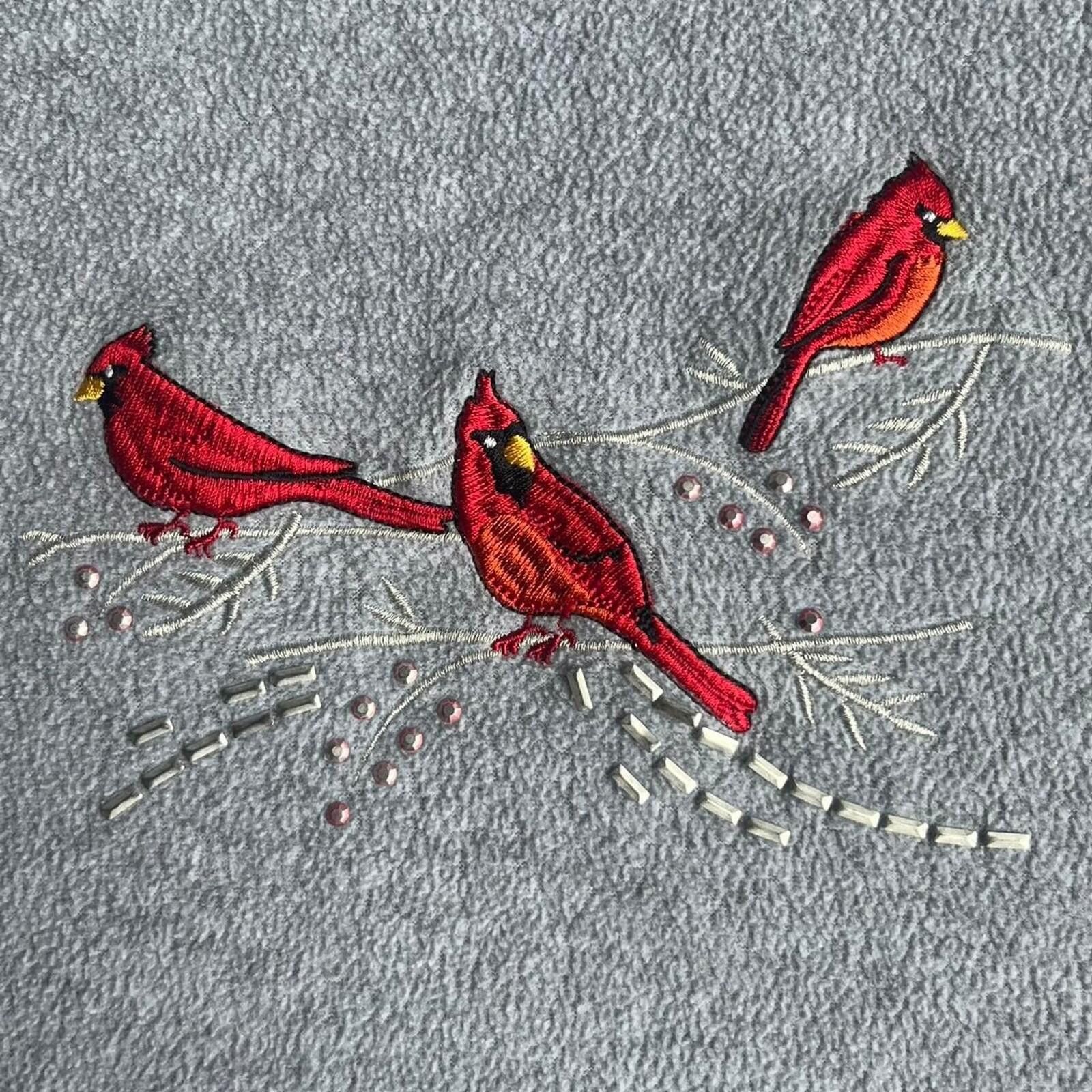 Other 1990s Bonnie Evans Embroidered Cardinals Sweatshirt Size M / US 6-8 / IT 42-44 - 2 Thumbnail
