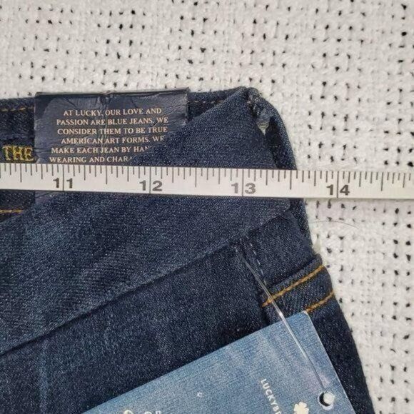 Lucky Brand Lucky Brand Sweet Jean Straight Blue Mid Rise Sz. 26 x 31 Je Size 26" / US 2 / IT 38 - 9 Thumbnail