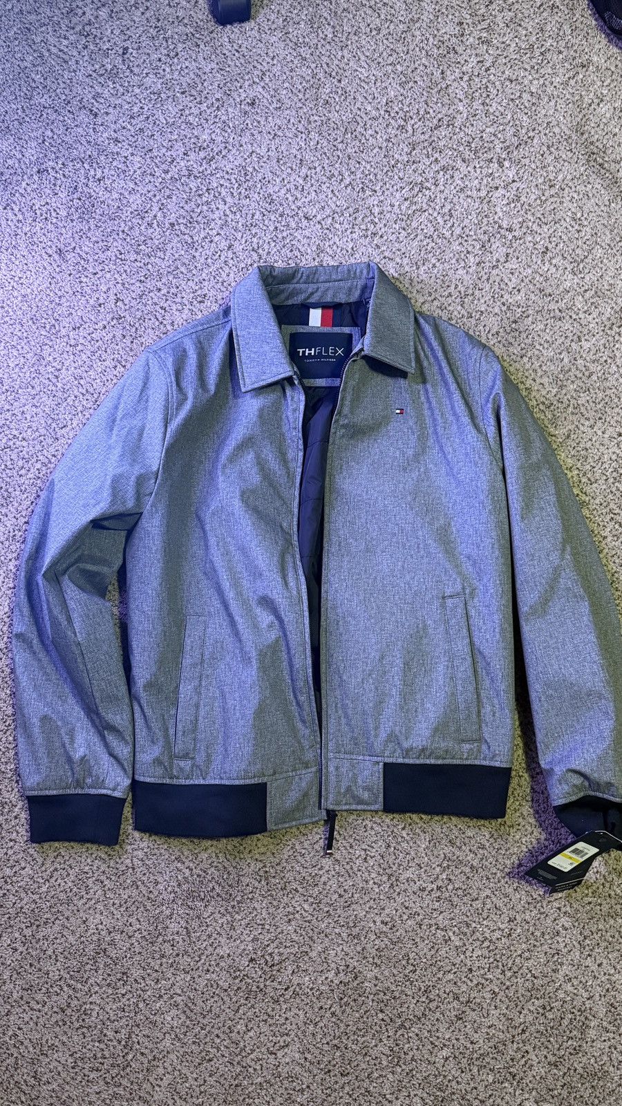 Tommy Hilfiger THFlex M Gray Jacket Size US M / EU 48-50 / 2 - 1 Thumbnail