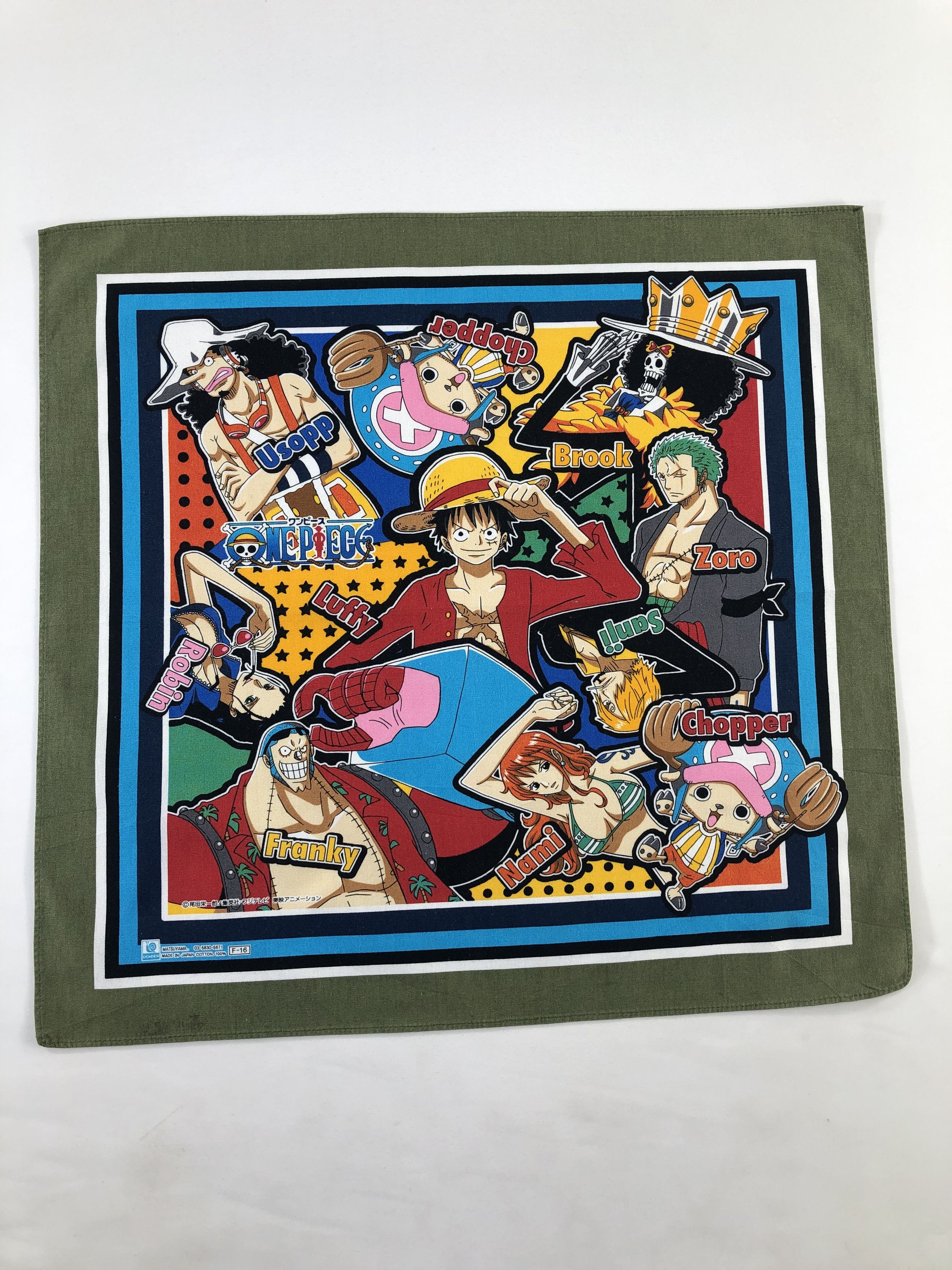 Anime One Piece Handkerchief / Bandana / Neckerchief Size ONE SIZE - 2 Thumbnail