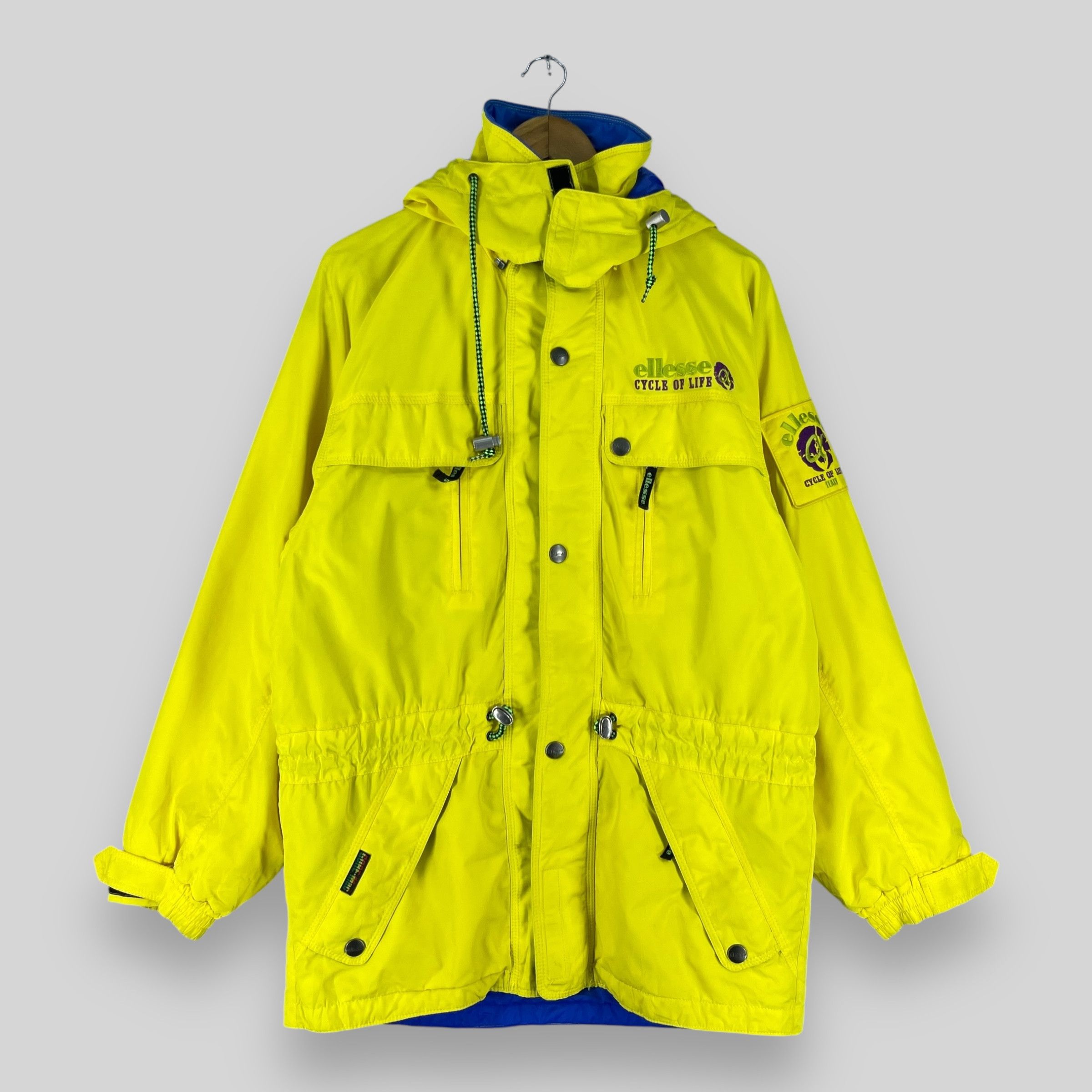 Ellesse × Goldwin Vintage 90's ELLESSE Gore-Mac Parka Ski Hoodie Jacket Size US M / EU 48-50 / 2 - 1 Thumbnail