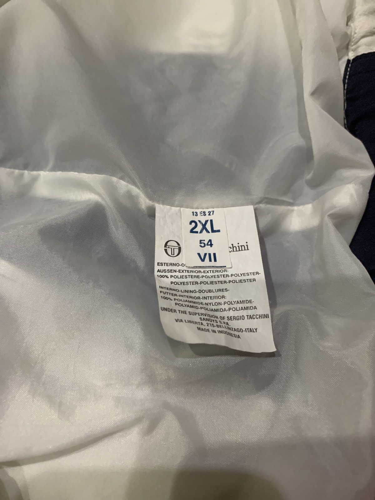 Sergio Tacchini Sergio Tacchini Vintage Zip up Size US XXL / EU 58 / 5 - 6 Thumbnail