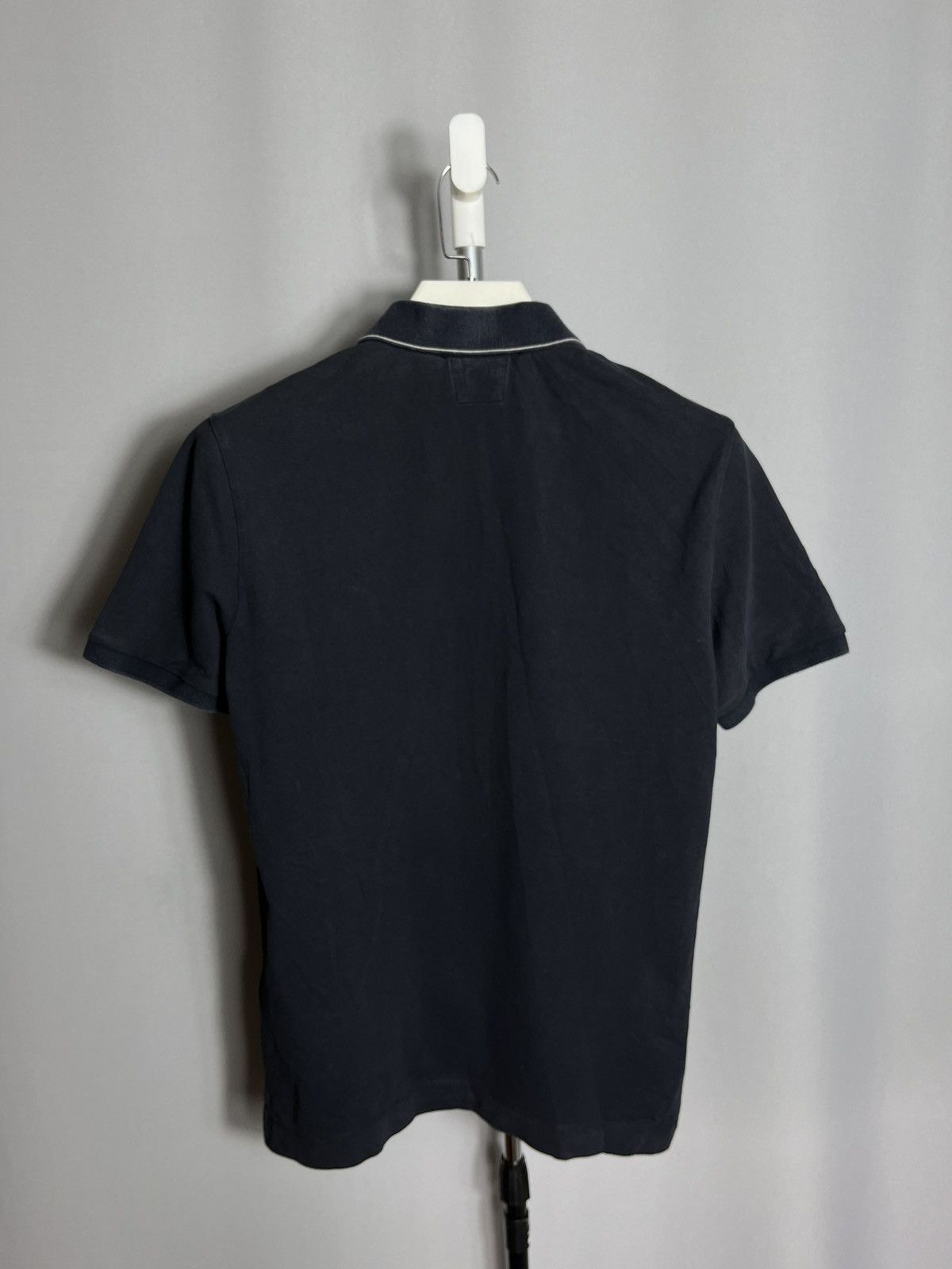 C.P. Company C.P. Company Short Sleeve Tipped Logo Navy Polo Mens Slim Size US L / EU 52-54 / 3 - 4 Thumbnail