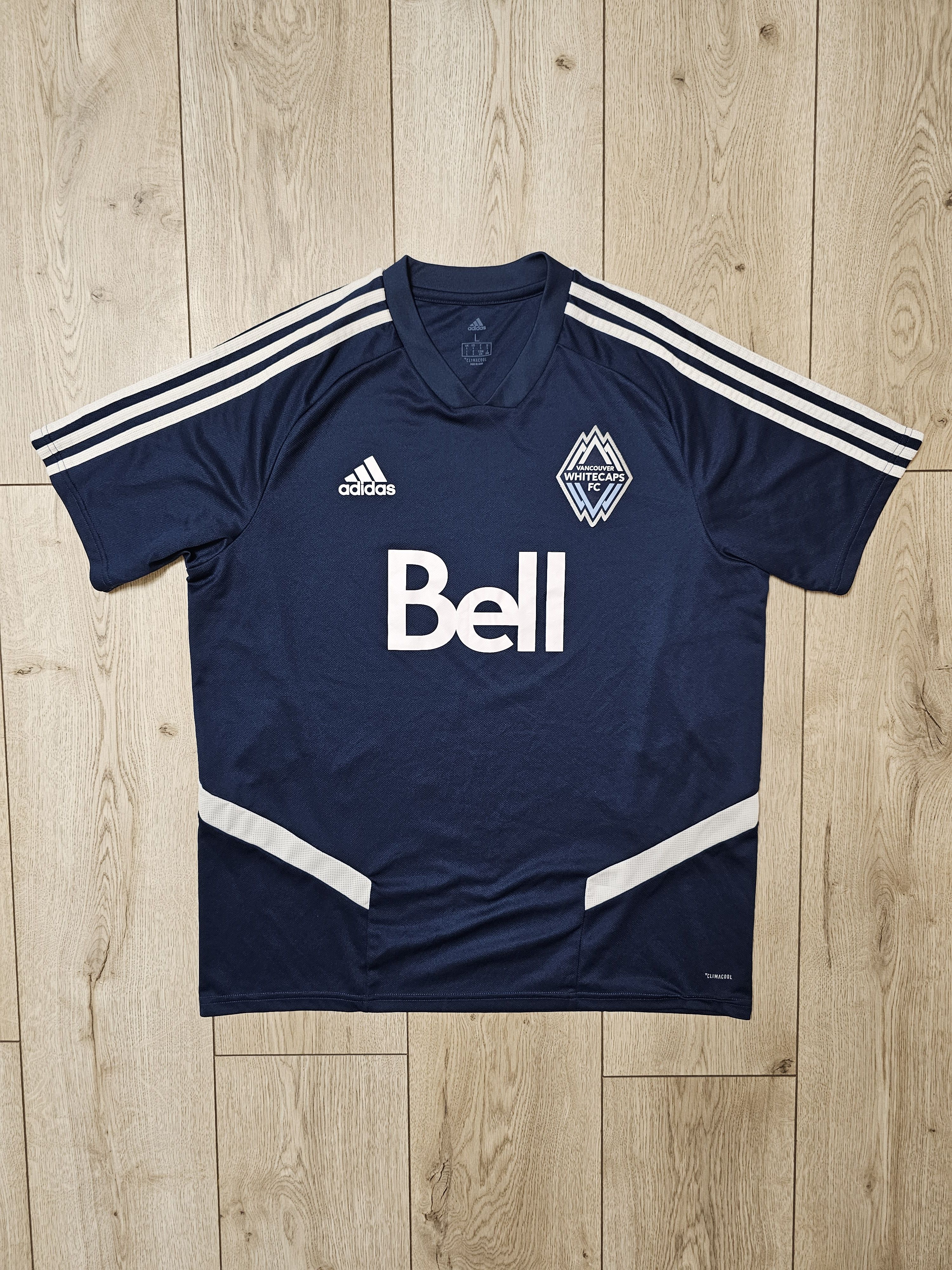 Adidas VANCOUVER WHITECAPS 2018 TRAINING FOOTBALL SOCCER JERSEY Size US L / EU 52-54 / 3 - 1 Thumbnail