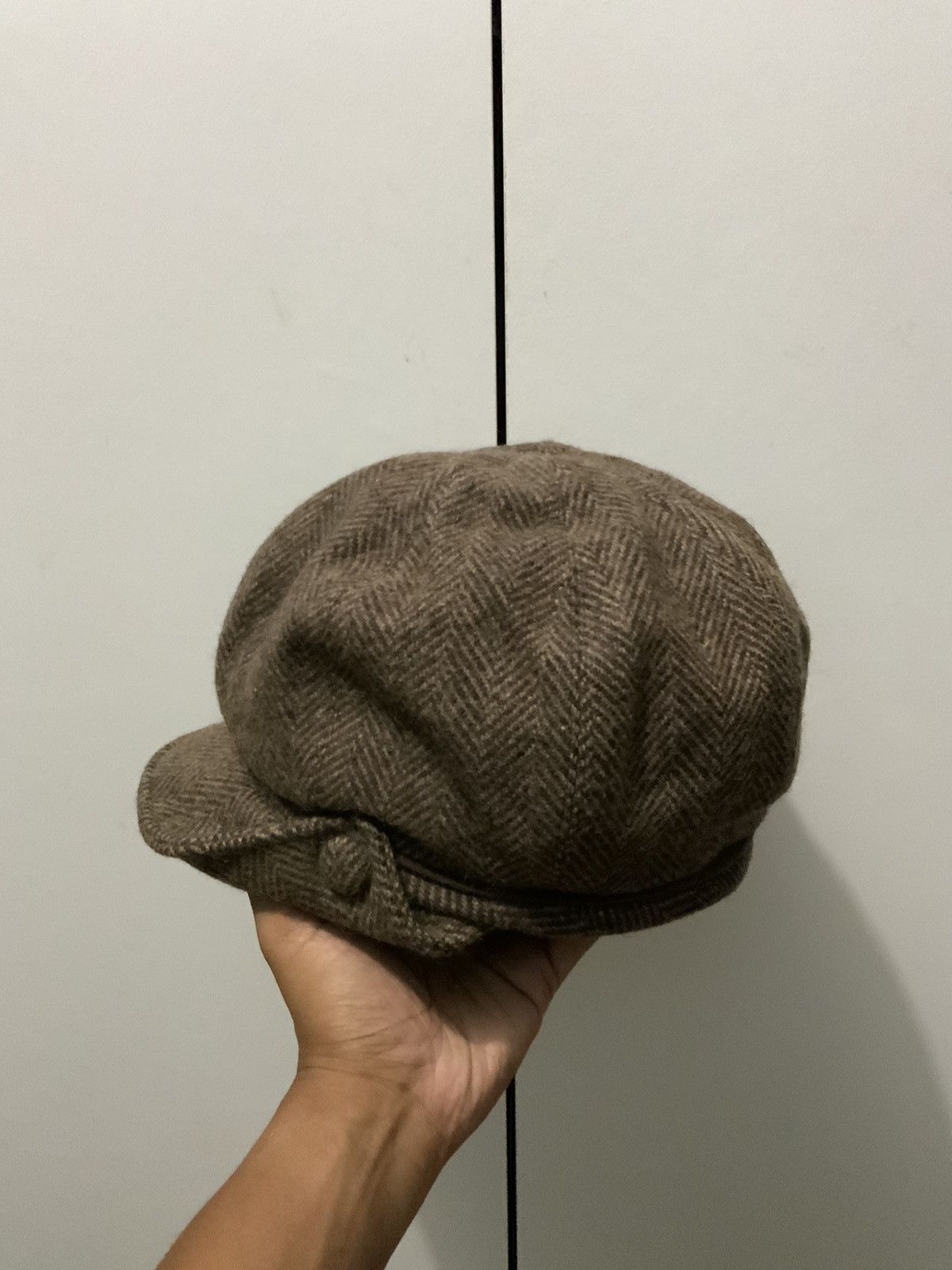 Japanese Brand Clothing Wool Brown Japan Newsboy Hat Size ONE SIZE - 2 Thumbnail