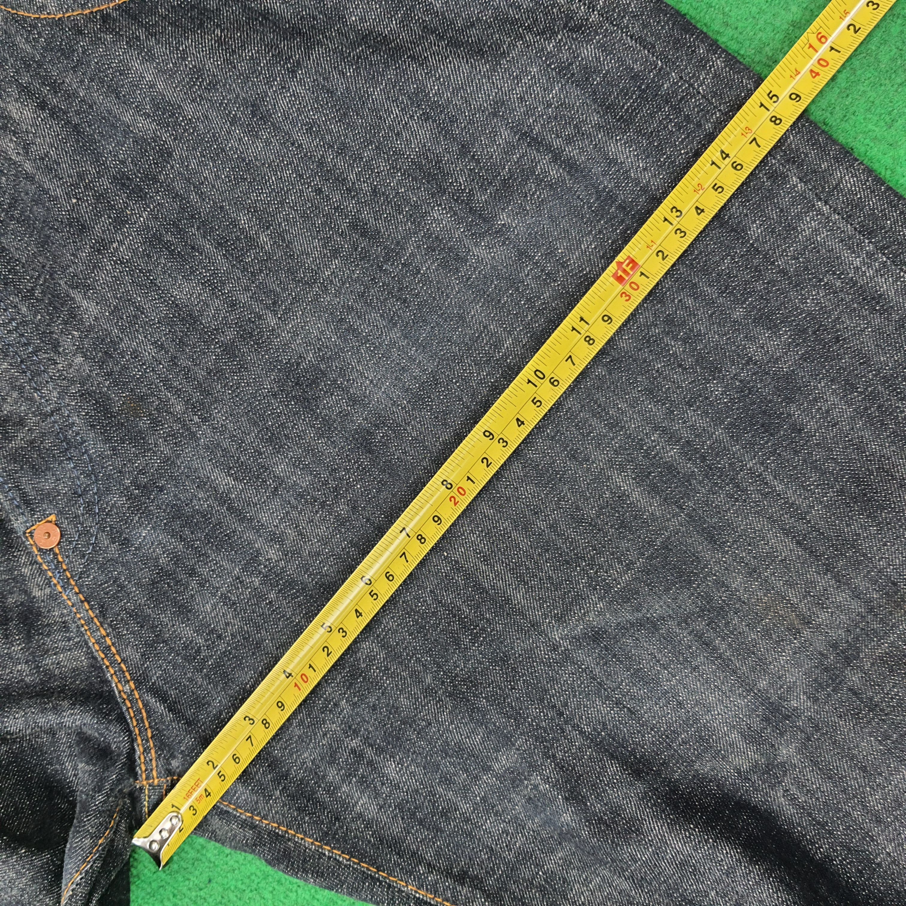 Evisu Vintage Evisu Paris Selvedge Japan Brand Jeans C258N30 Size US 37 - 12 Thumbnail