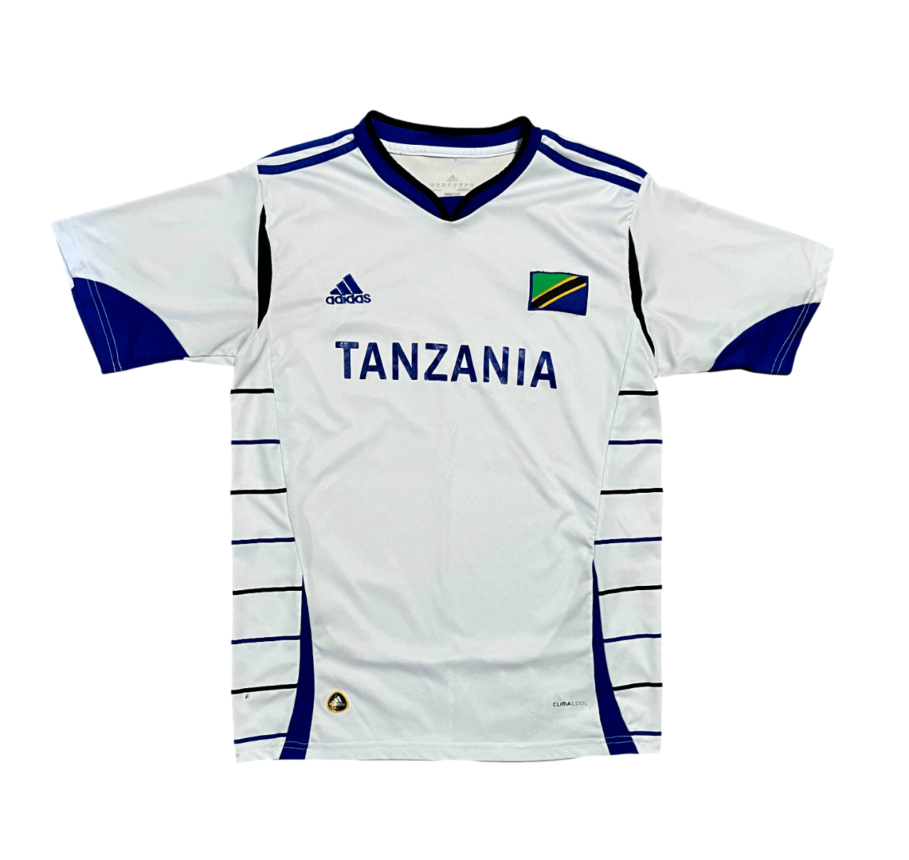 Adidas Tanzania Adidas White Climacool Football Soccer Jersey Size US XL / EU 56 / 4 - 1 Thumbnail