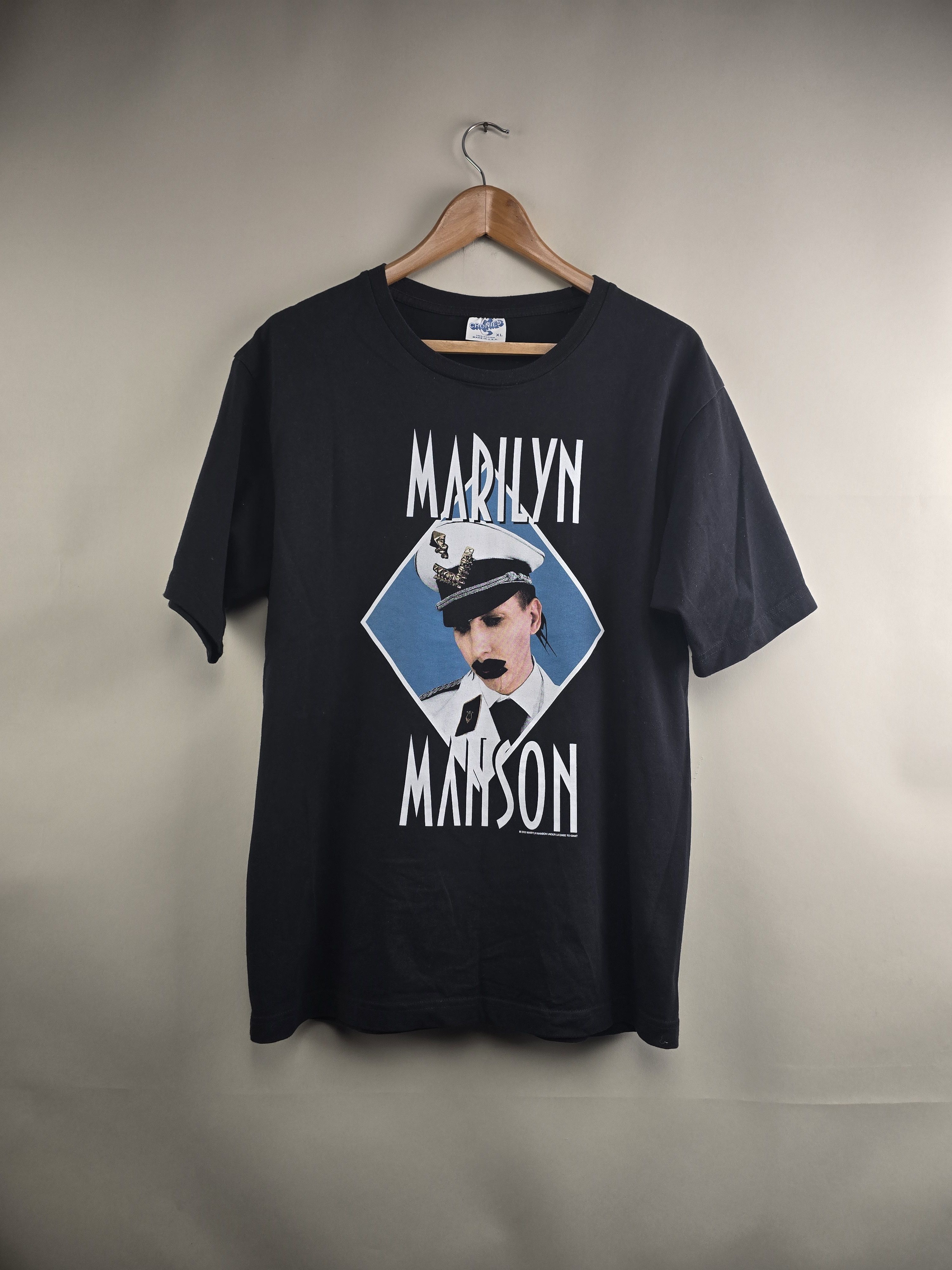 Marilyn Manson Grotesk Burlesk ©︎2003 Marilyn Manson - Grotesk Burlesk, Frankfurt 2003 » Concert Poster