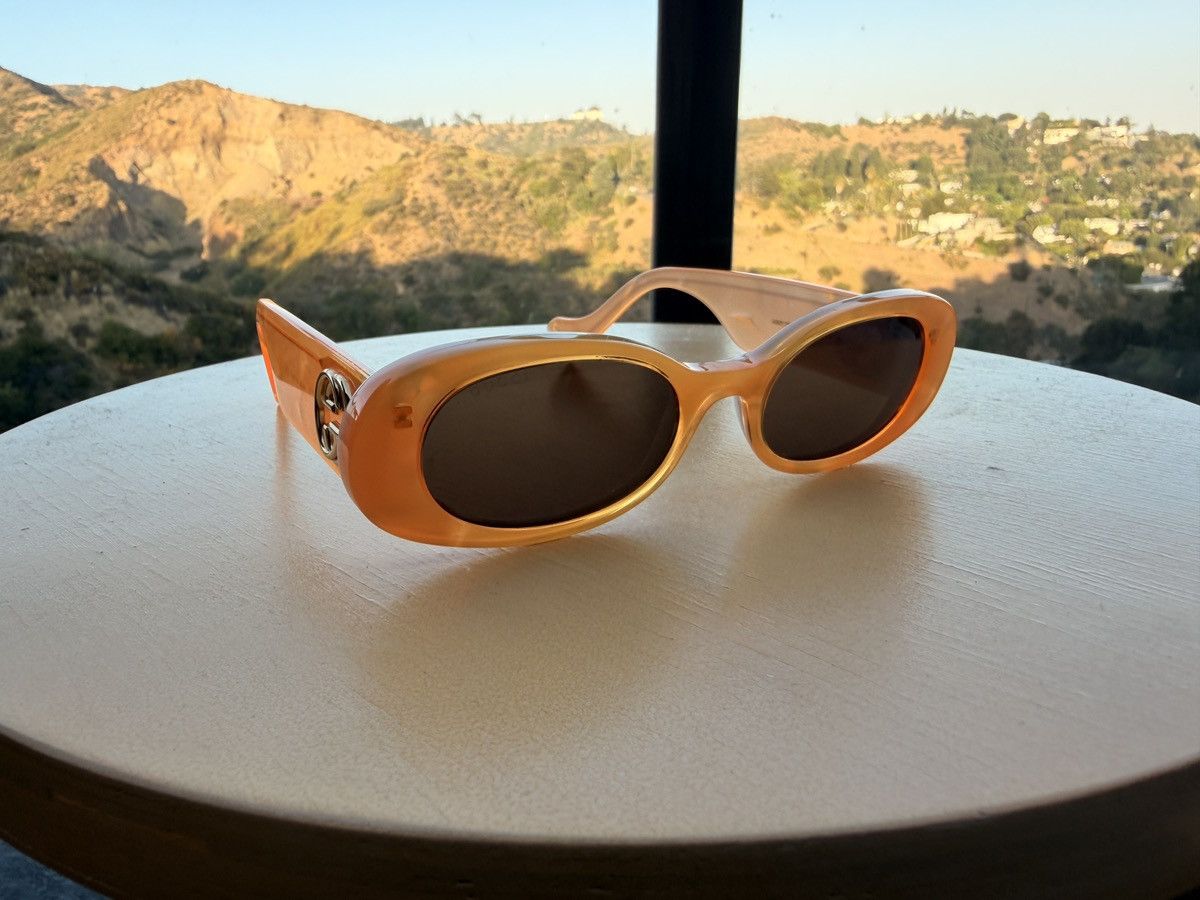 Gucci Gucci Orange Sunglasses Size ONE SIZE - 1 Thumbnail