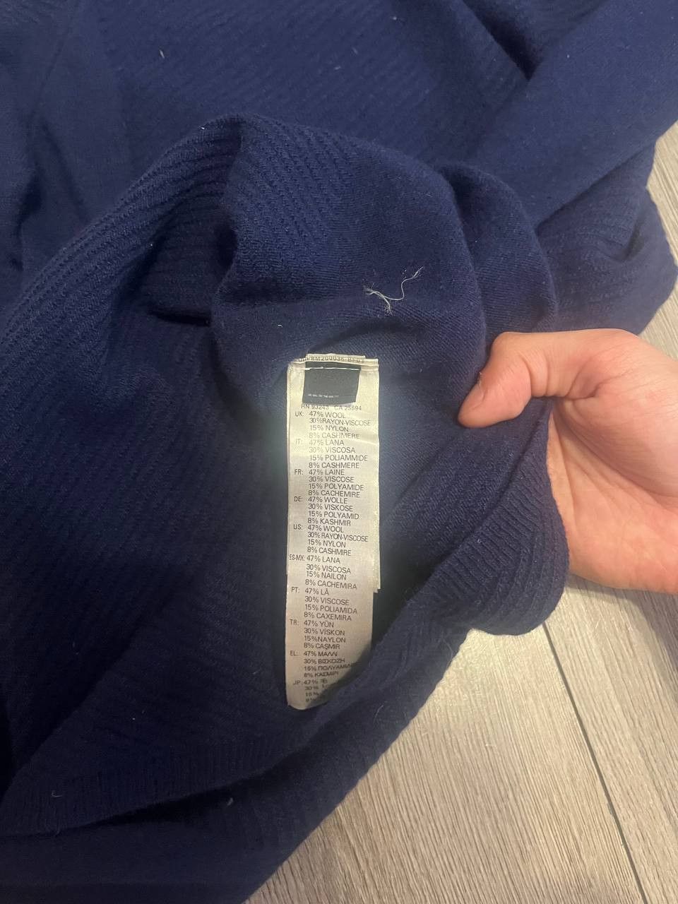 Diesel diesel knit sweater size M Blue Size US M / EU 48-50 / 2 - 5 Thumbnail