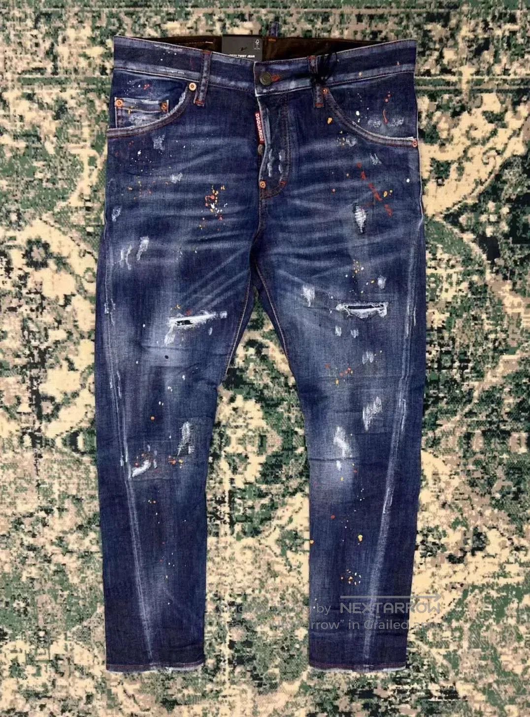 Dsquared2 sexy twist mid-rise skinny jeans. Size 41" - 1 Thumbnail