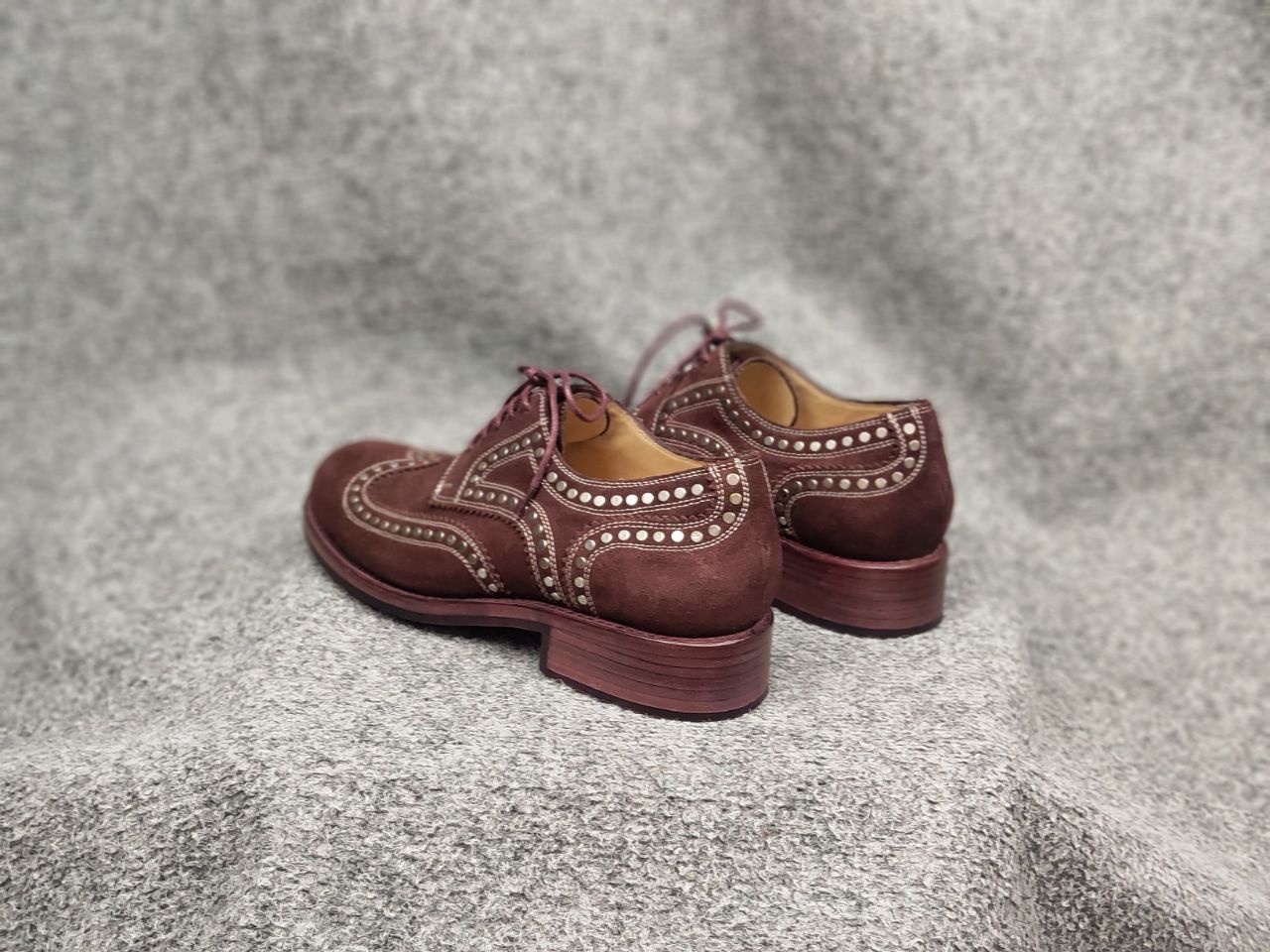 Jean Baptiste Rautureau Rare Jean Baptiste Rautureau suede leather Brogues Shoes Size US 7 / EU 40 - 10 Thumbnail