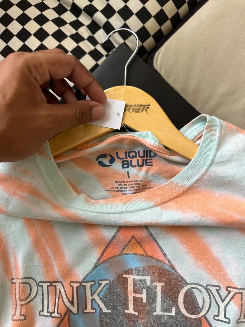 Liquid Blue × Pink Floyd LIQUID BLUE PINK FLOYD TIE DYE SHIRT Size US L / EU 52-54 / 3 - 3 Thumbnail