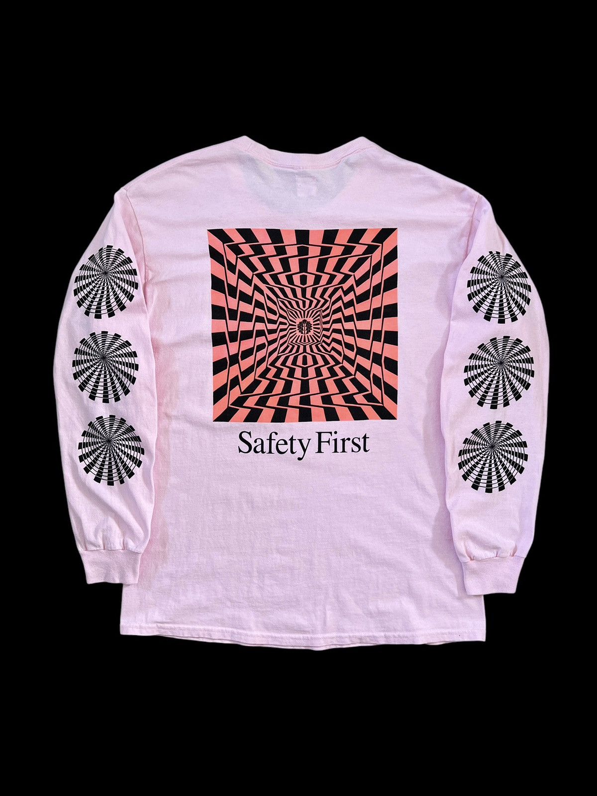 Japanese Brand × Sasquatchfabrix SS18 SASQUATCHFABRIX Long Sleeve Safety First Tee Size US XL / EU 56 / 4 - 2 Thumbnail
