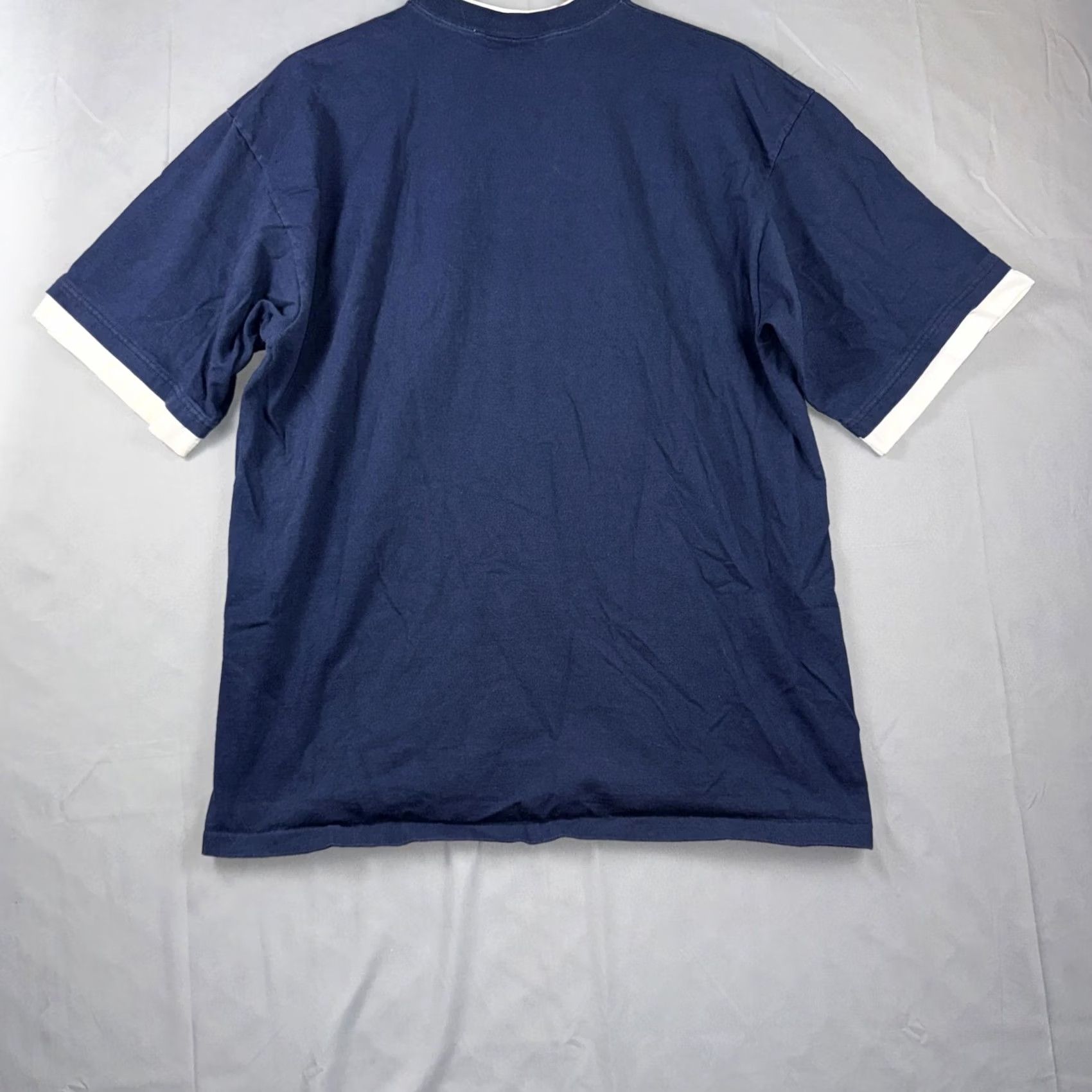 Vintage VINTAGE Top Stitch Shirt Womens 2X Blue Lighthouse Embroidered Ringer Tee USA Size XXL / US 16-18 / IT 52-54 - 2 Thumbnail