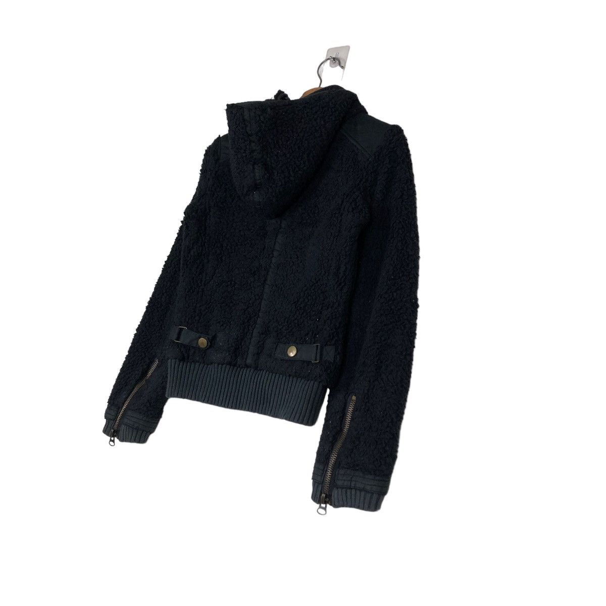Hysteric Glamour Vintage Cropped Biker Jacket Shearling Classical Capistrano Size US M / EU 48-50 / 2 - 10 Thumbnail