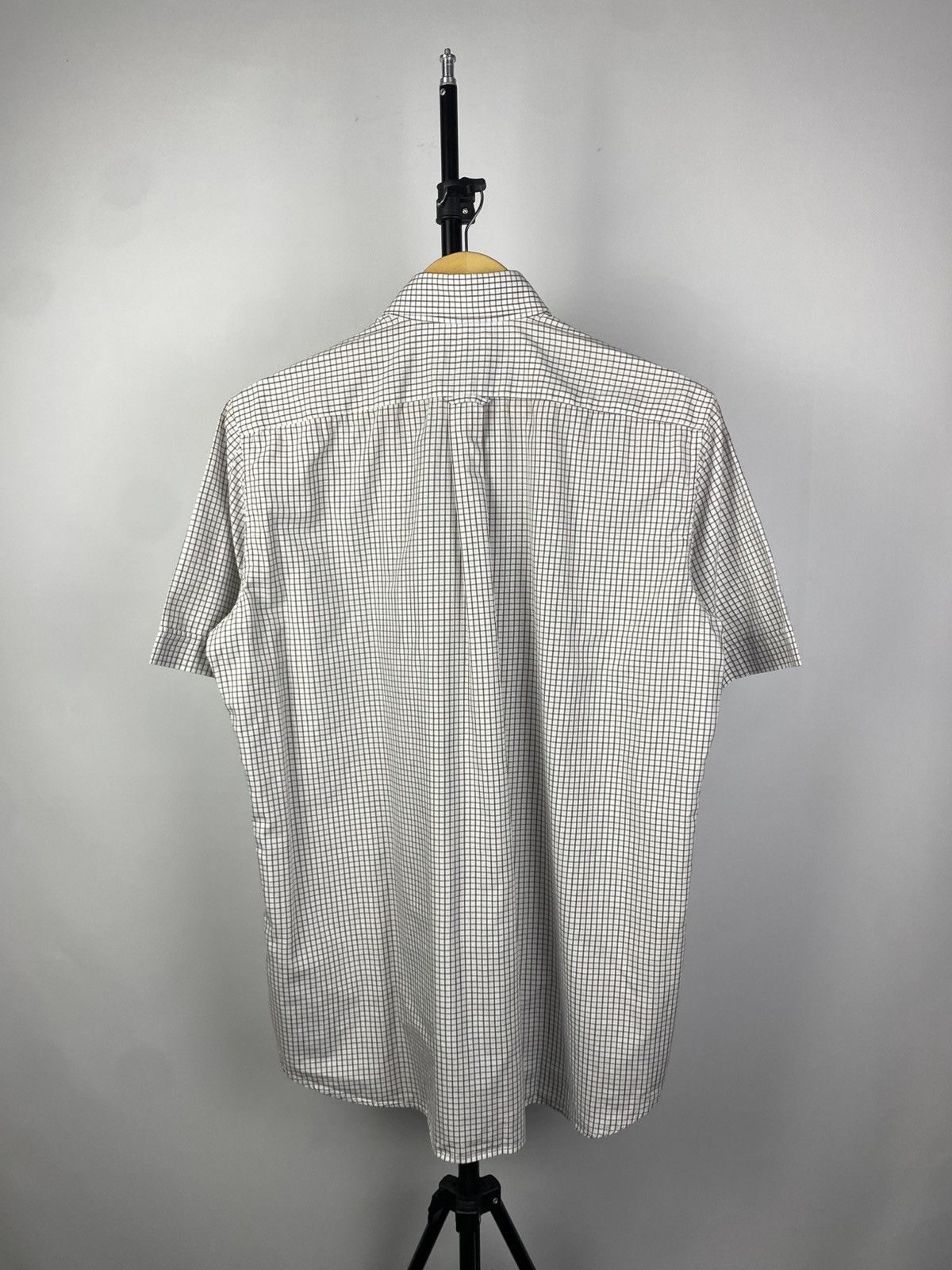 Burberry × Designer × Vintage Vintage 80s Burberry’s London Rare short sleeve shirt casual Size US M / EU 48-50 / 2 - 6 Thumbnail