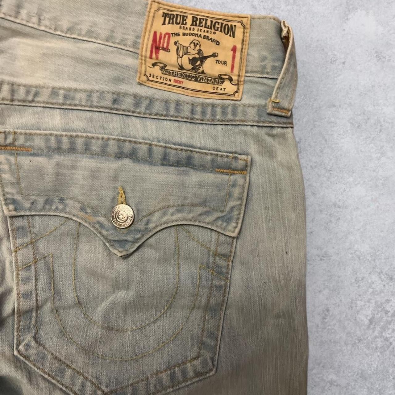 True Religion Vintage True Religion Ricky straight leg jeans Size US 38 / EU 54 - 1 Thumbnail