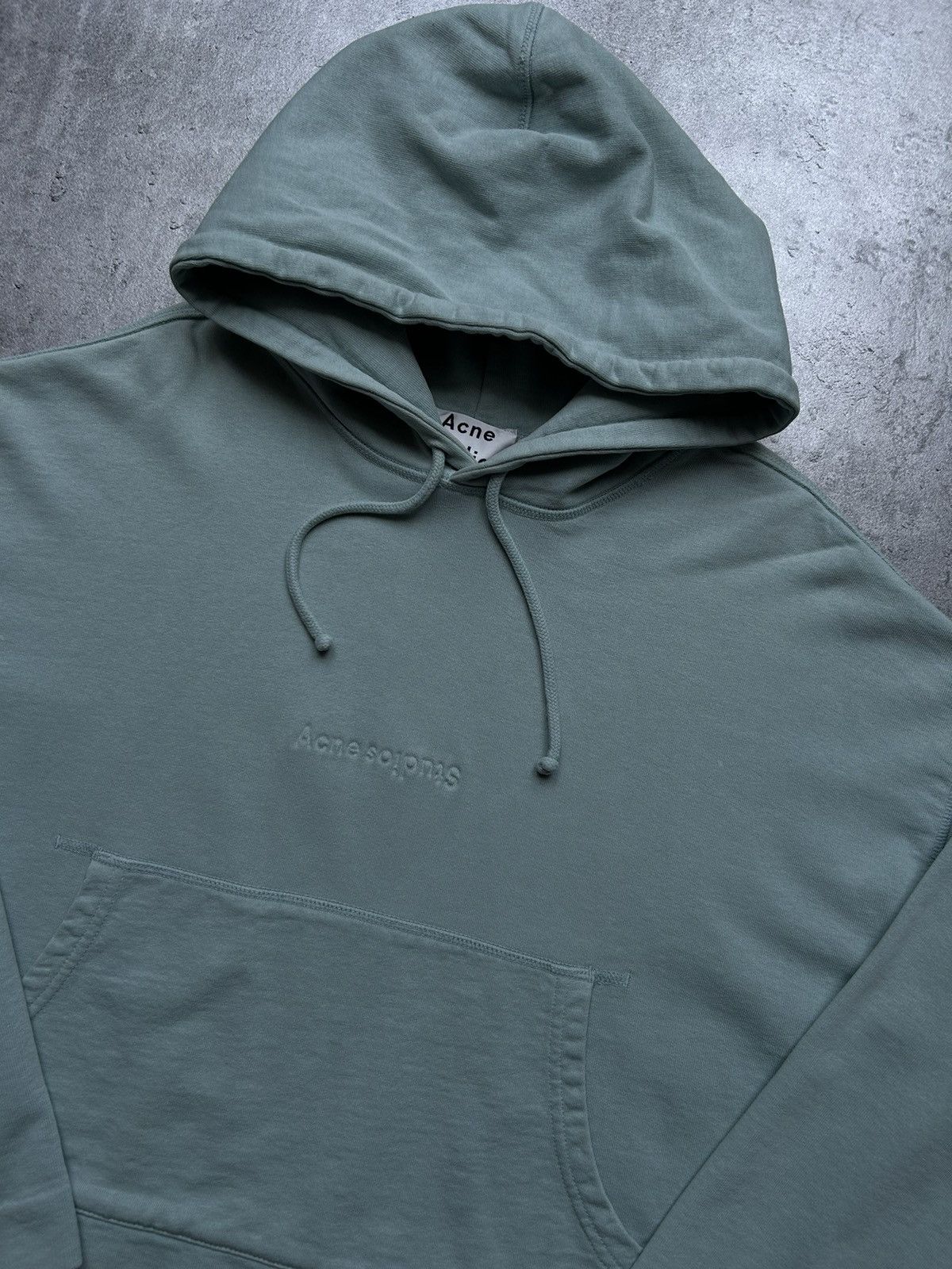 Acne Studios Acne Studios Joghy Emboss Oversized Hoodie Size XS / US 0-2 / IT 36-38 - 2 Thumbnail