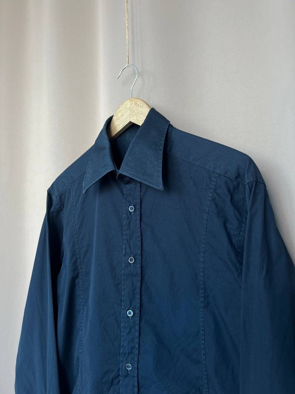 Gucci Gucci Black Button Up Shirt Mens Size 41/16 or M/L Luxury Size US M / EU 48-50 / 2 - 4 Thumbnail