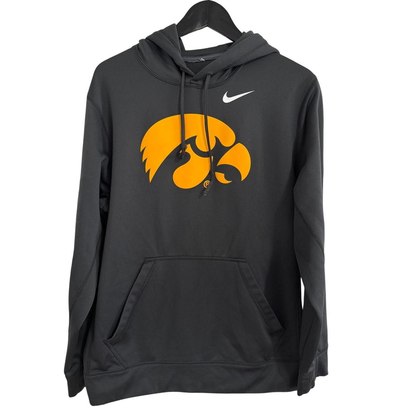 Nike Iowa Hawkeyes Gray and Yellow Nike Hoodie Size Small Size US S / EU 44-46 / 1 - 1 Thumbnail