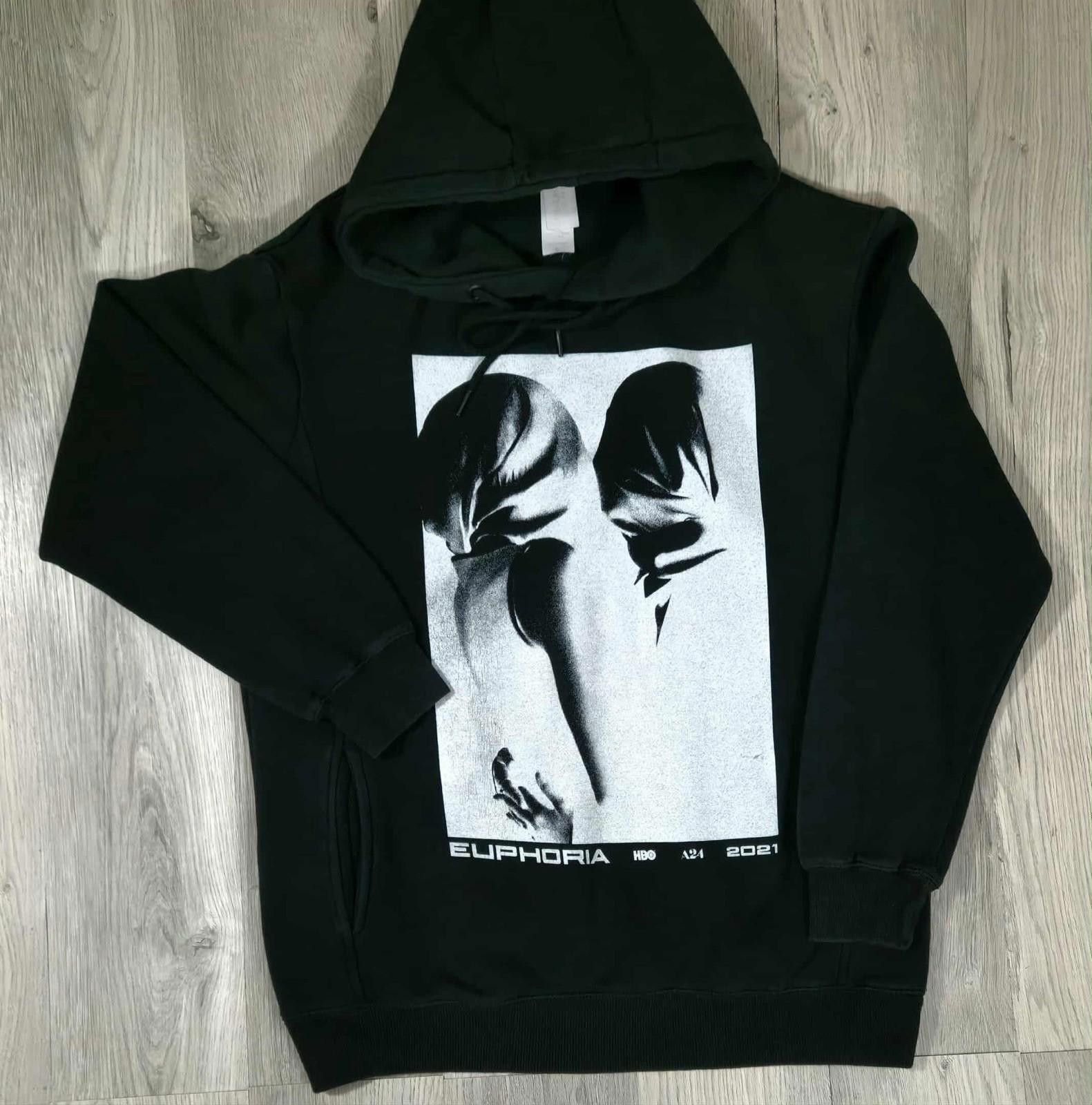 Other Euphoria x HBO x A24 2021 Graphic Hoodie Black Large #5 Size US L / EU 52-54 / 3 - 1 Thumbnail