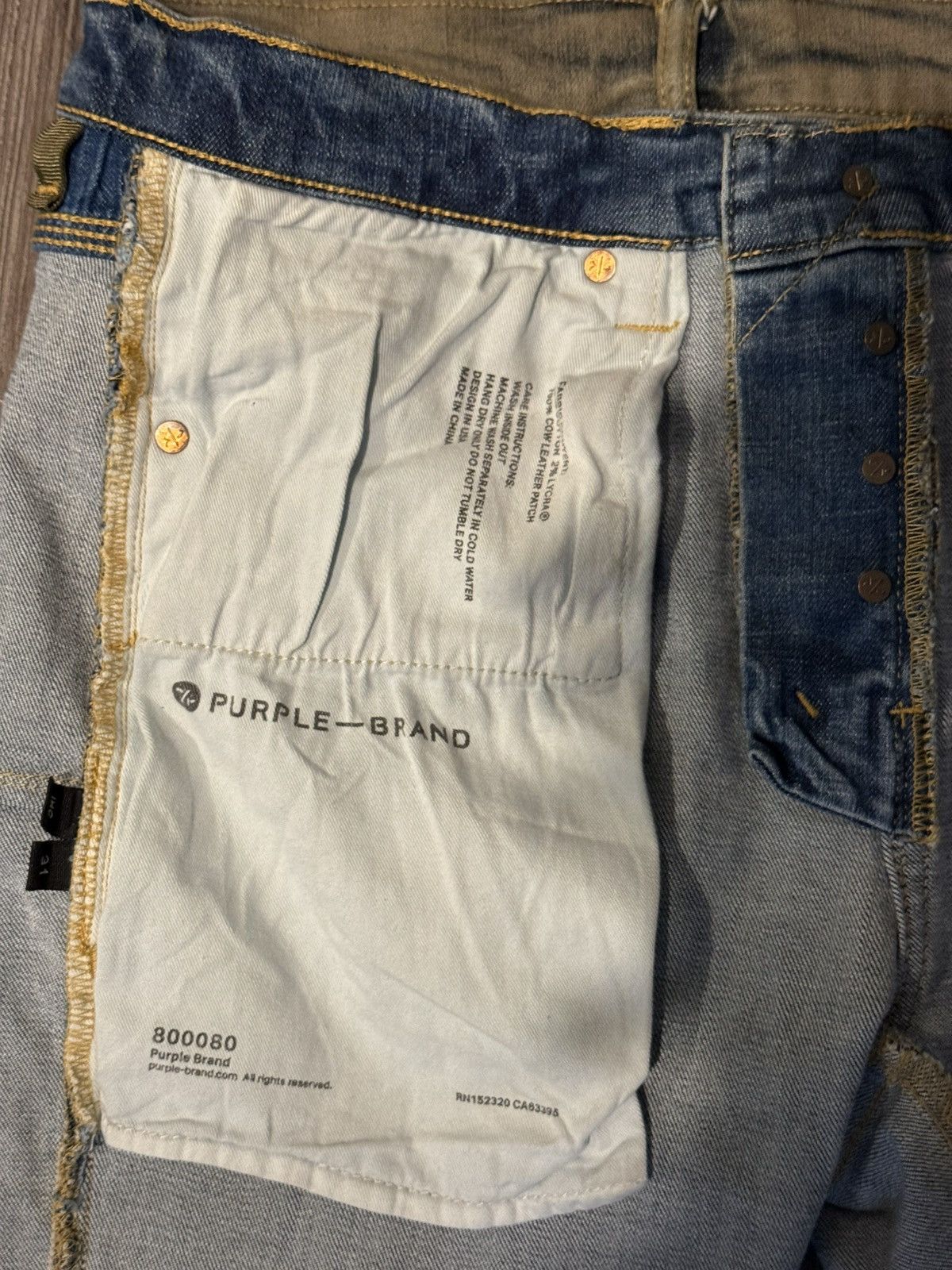 Purple Brand Purple Jeans Size US 31 - 6 Thumbnail