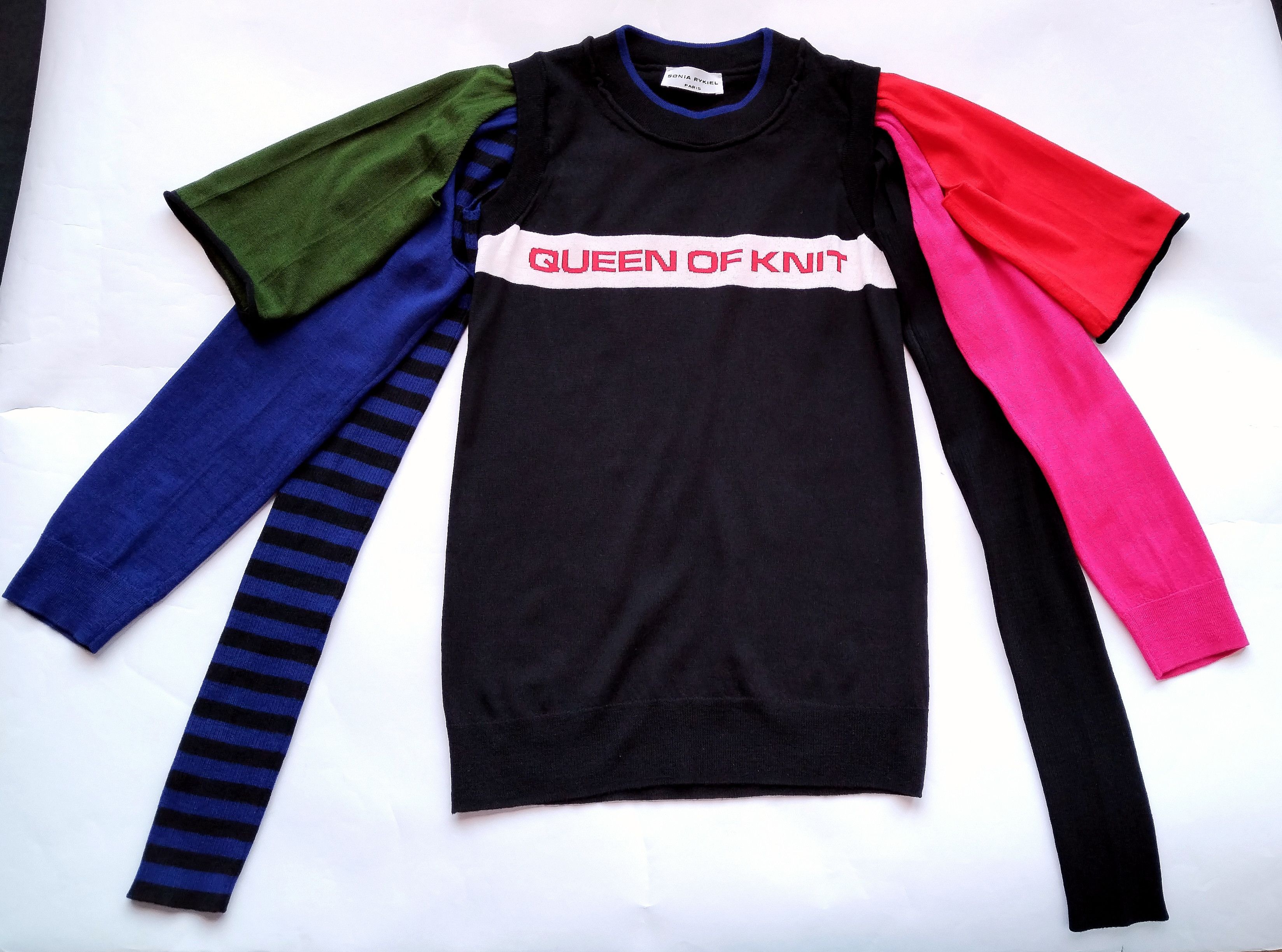 Sonia Rykiel Three sleeve sweater Size XS / US 0-2 / IT 36-38 - 1 Thumbnail