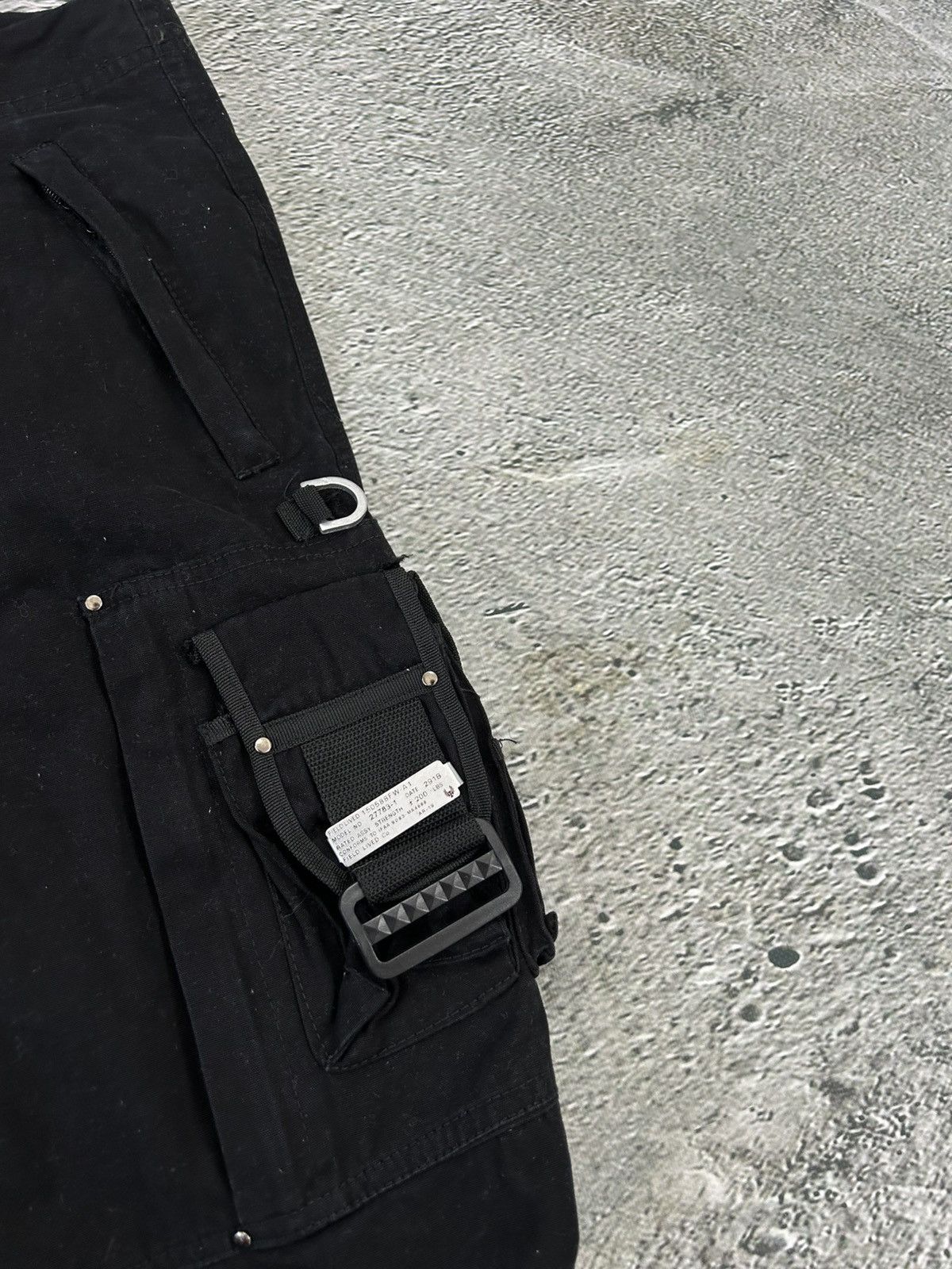 Vintage Field lived cargo pants black workwear military utility Size US 32 / EU 48 - 2 Thumbnail