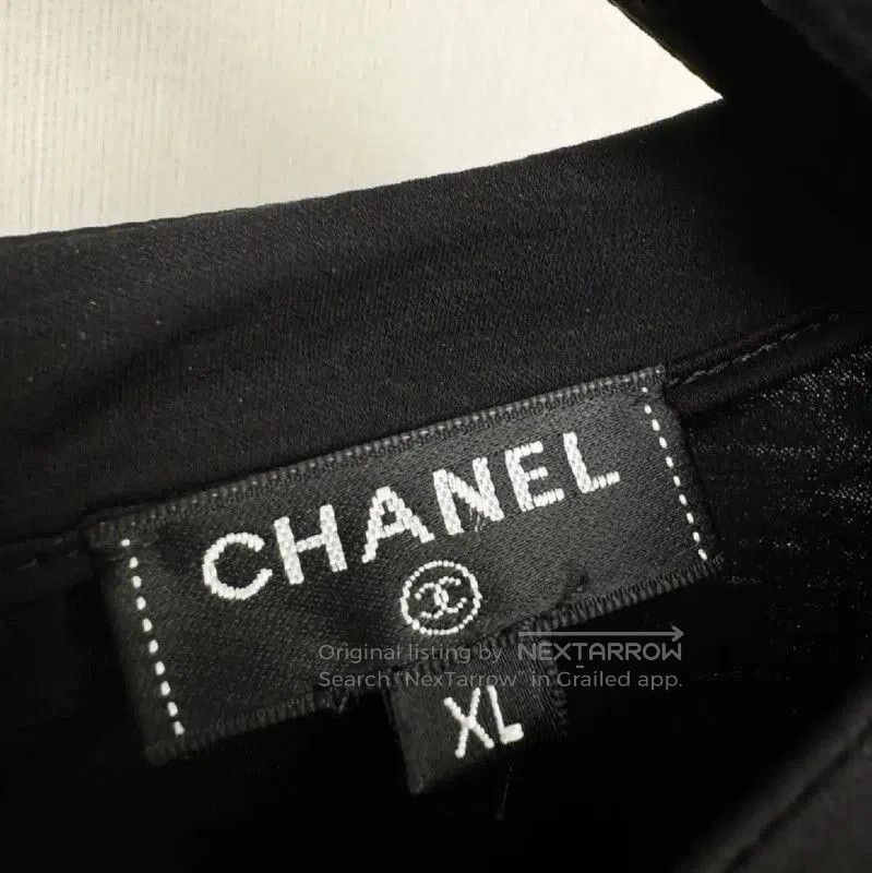 Chanel Chanel Black Summer Short Sleeve Dress . Size XL / US 12-14 / IT 48-50 - 4 Thumbnail