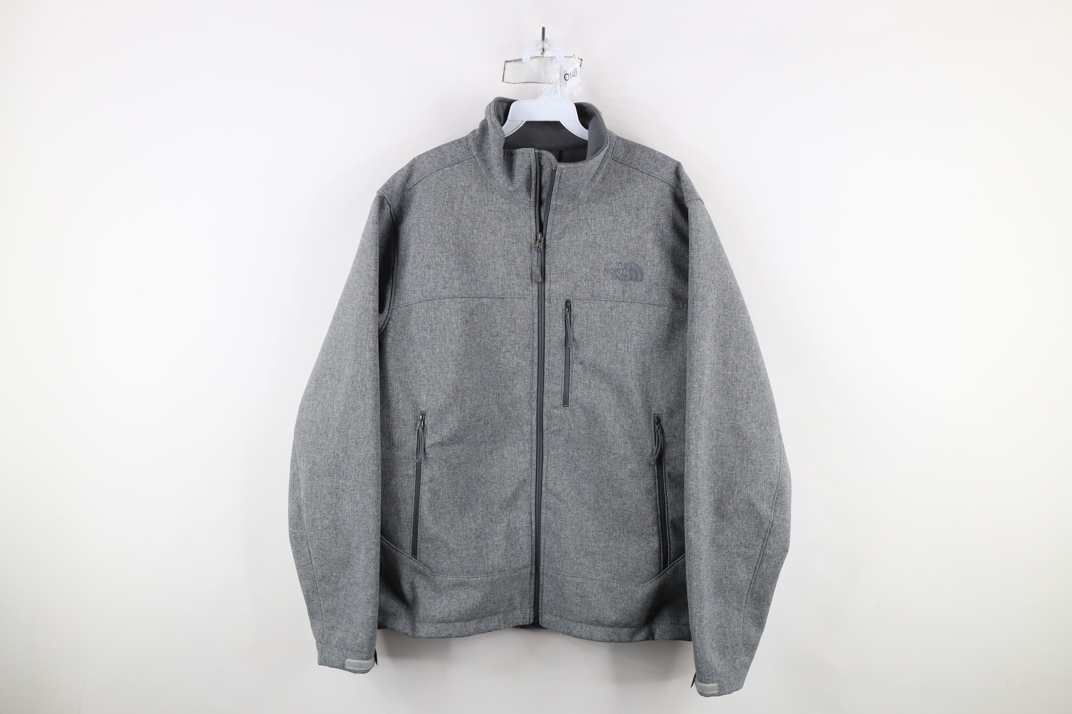 The North Face × Vintage The North Face Fleece Lined Soft Shell Jacket Chambray Size US M / EU 48-50 / 2 - 1 Thumbnail