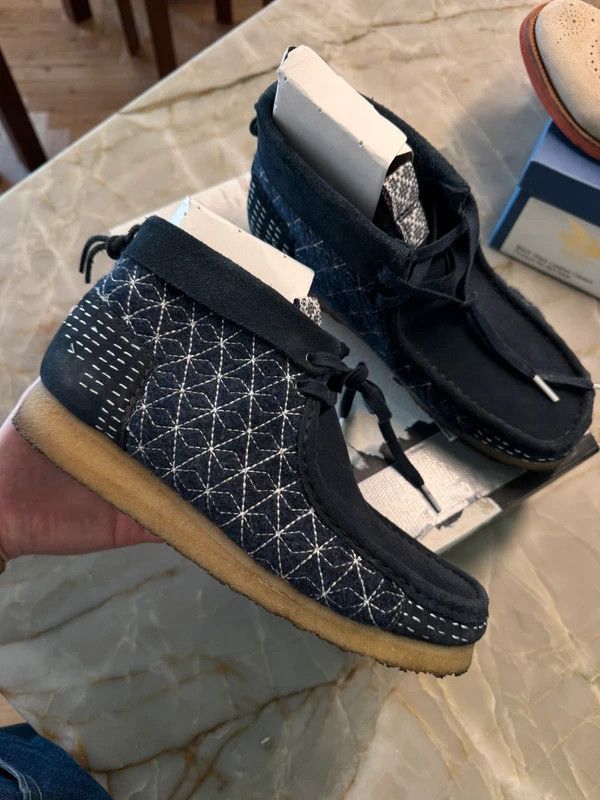 Clarks Clarks wallabees sashiko boro kapital 43 Size US 10 / EU 43 - 3 Thumbnail